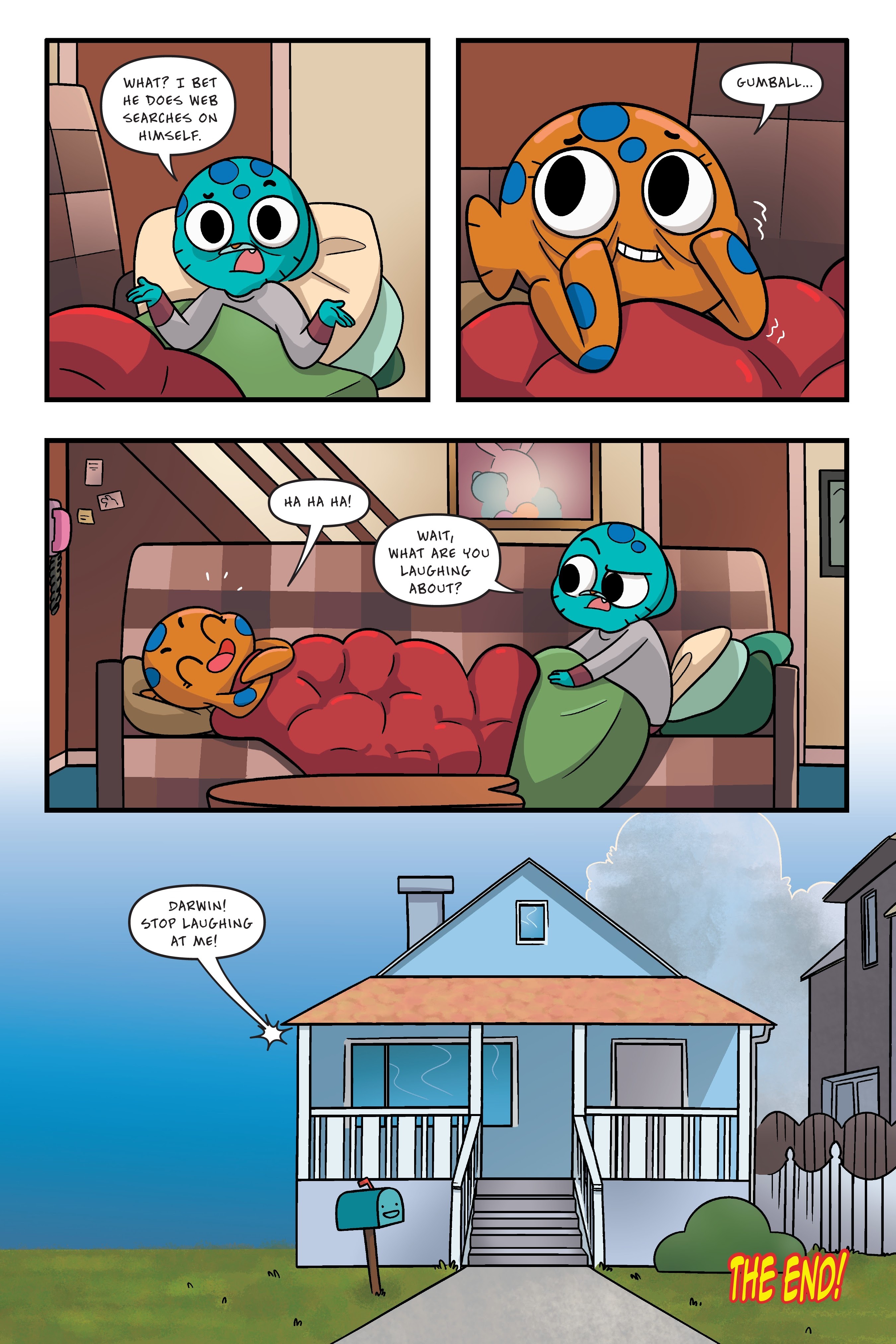 Read online The Amazing World of Gumball: Midsummer Nightmare comic -  Issue # TPB - 145