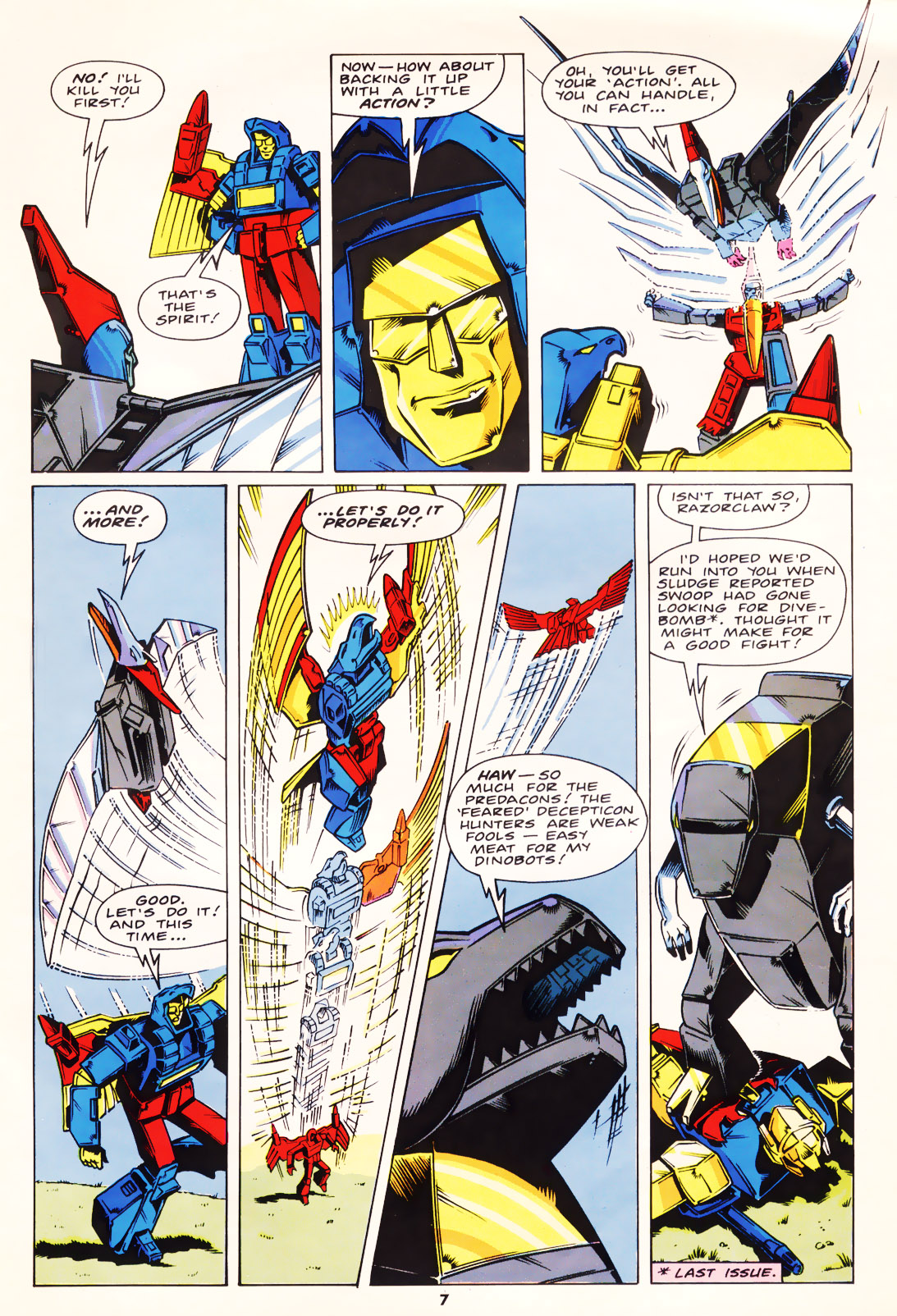 Read online The Transformers (UK) comic -  Issue #136 - 7