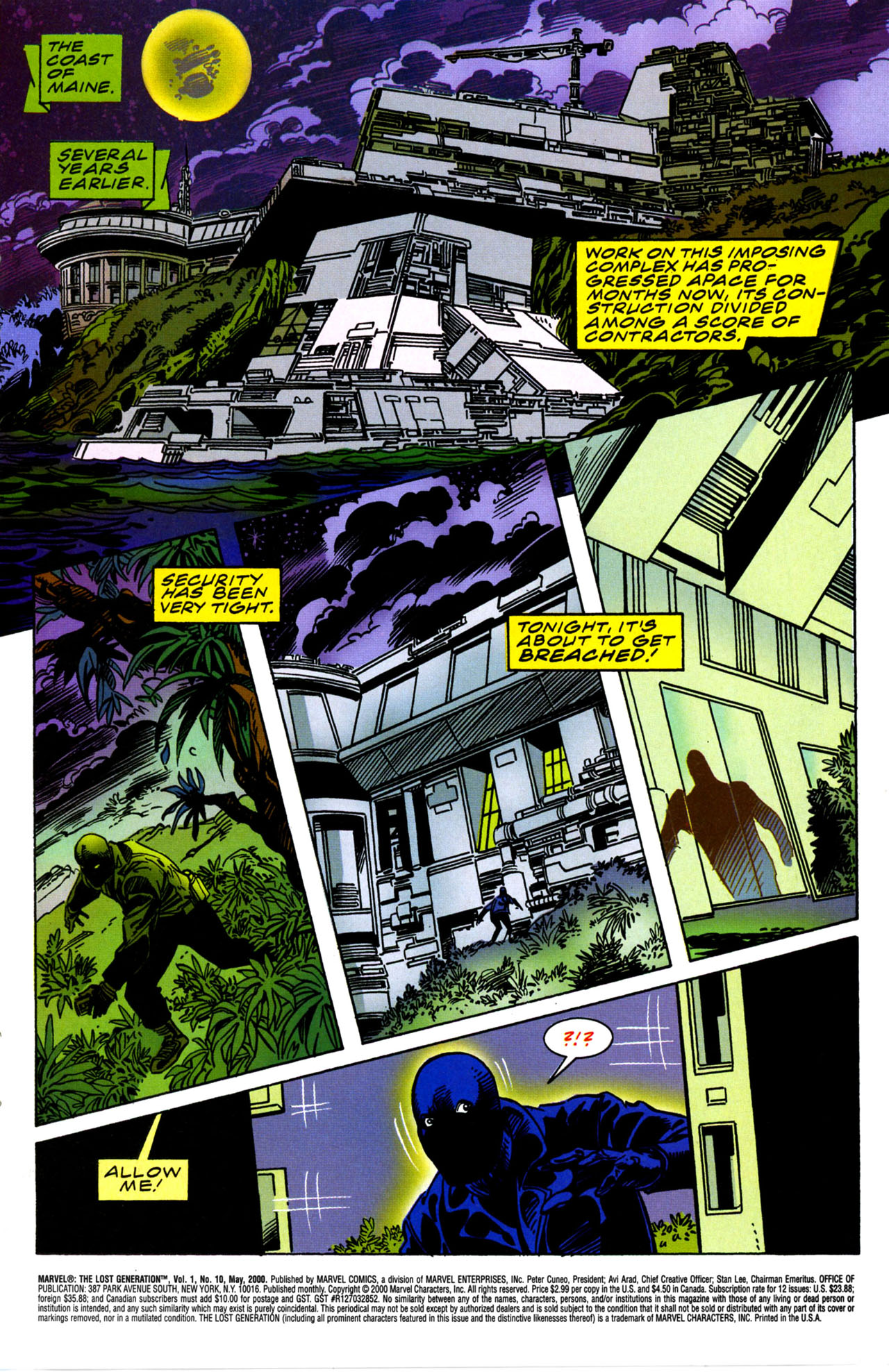 Read online Marvel: The Lost Generation comic -  Issue #10 - 2