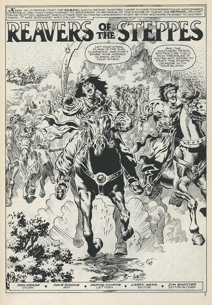Read online The Savage Sword Of Conan comic -  Issue #131 - 7