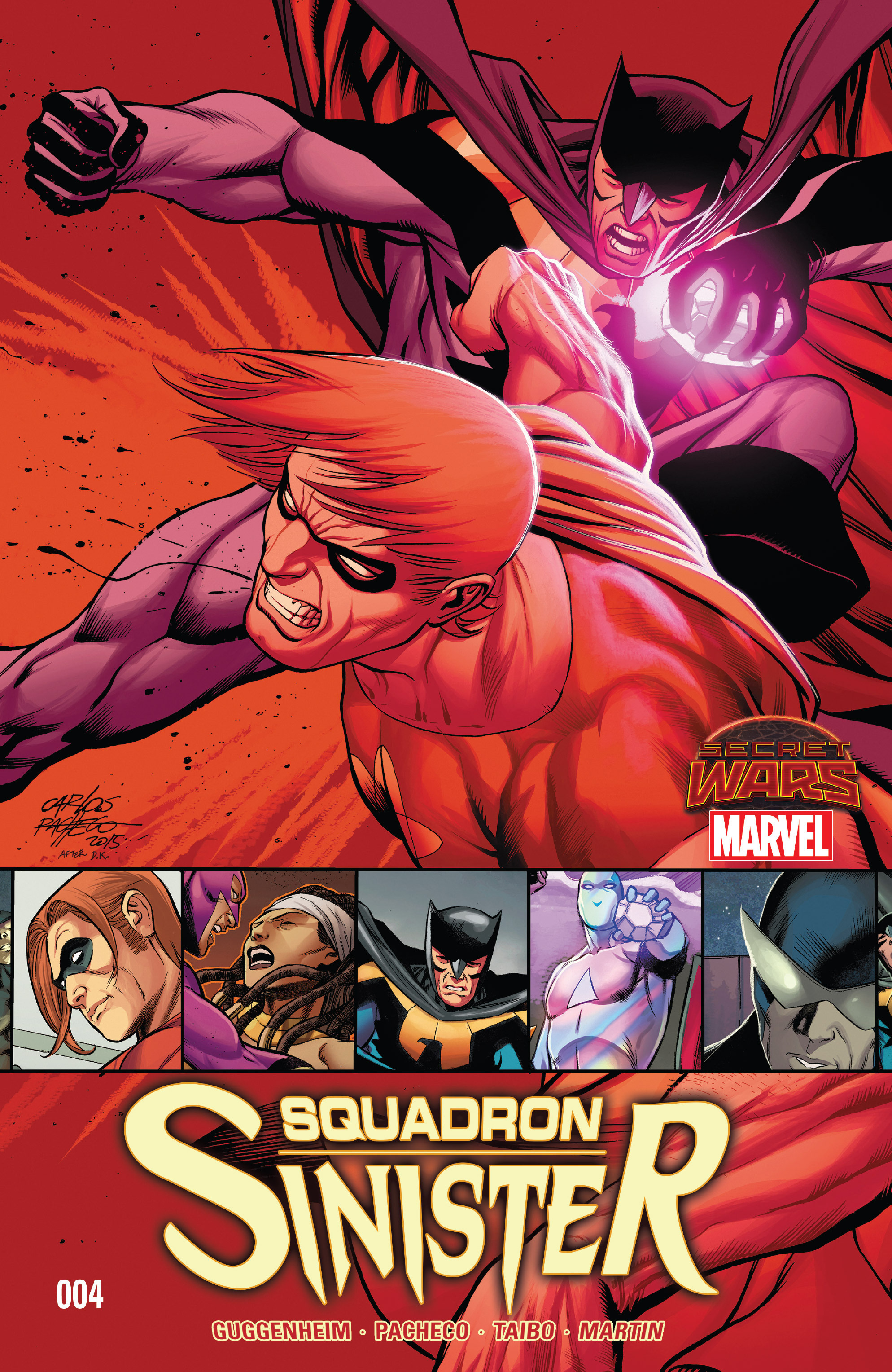 Read online Squadron Sinister comic -  Issue #4 - 1