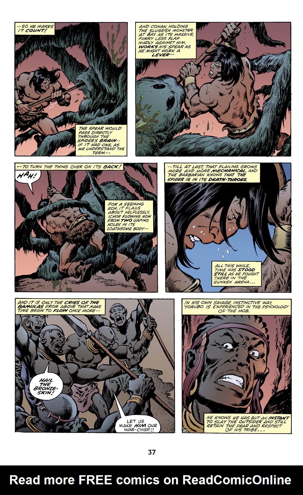 Read online The Chronicles of Conan comic -  Issue # TPB 13 (Part 1) - 38