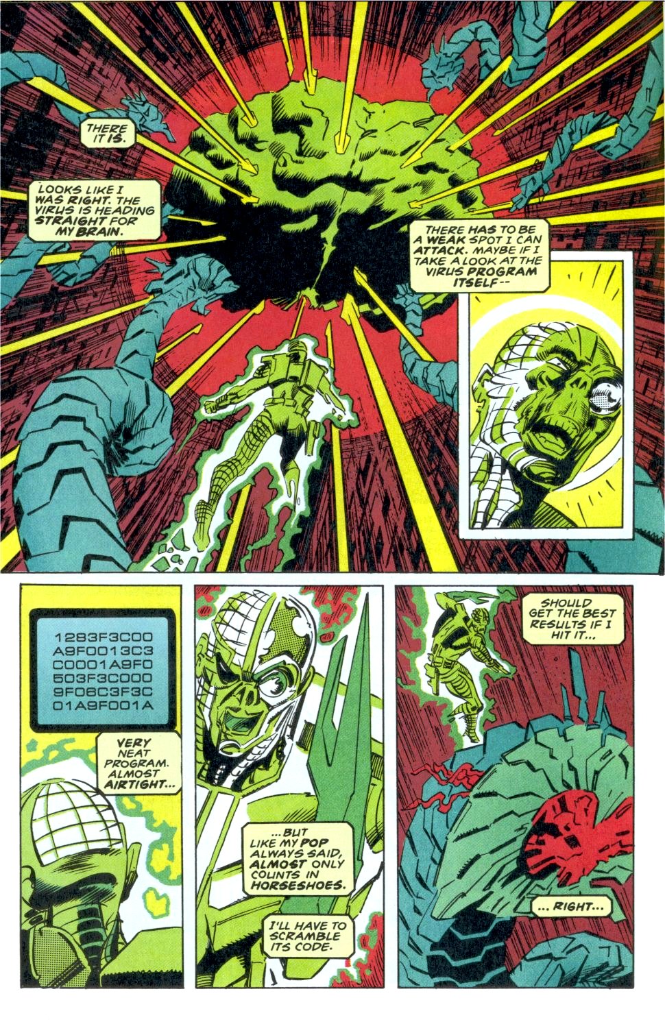 Read online Deathlok (1991) comic -  Issue #30 - 17