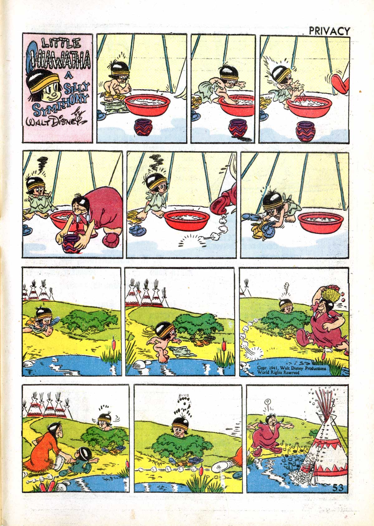 Read online Walt Disney's Comics and Stories comic -  Issue #33 - 55