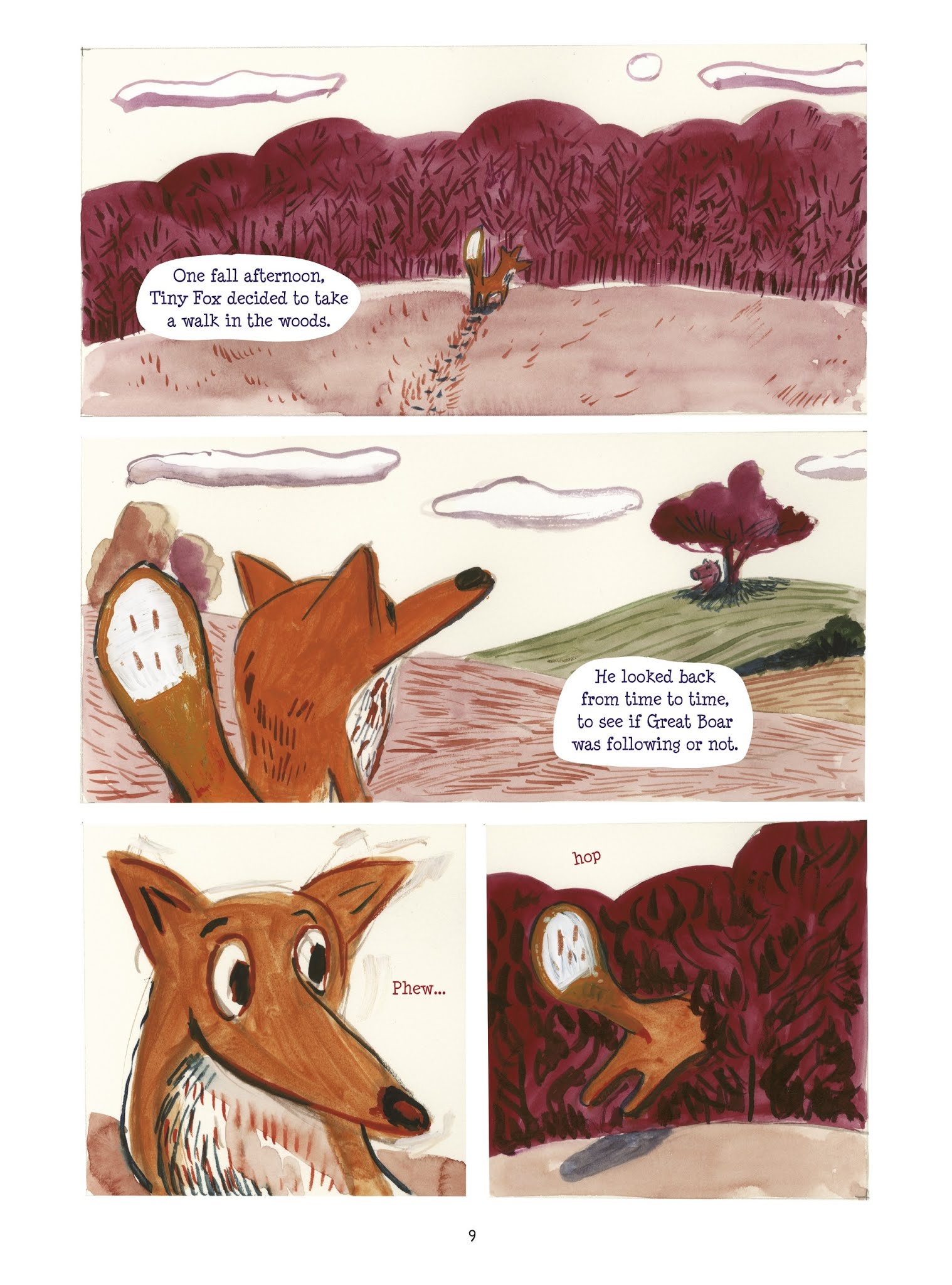 Read online Tiny Fox and Great Boar comic -  Issue #1 - 10