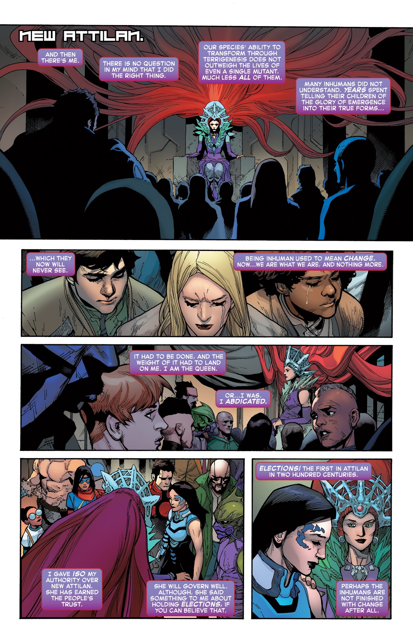 Read online Inhumans Vs. X-Men comic -  Issue # _TPB - 206