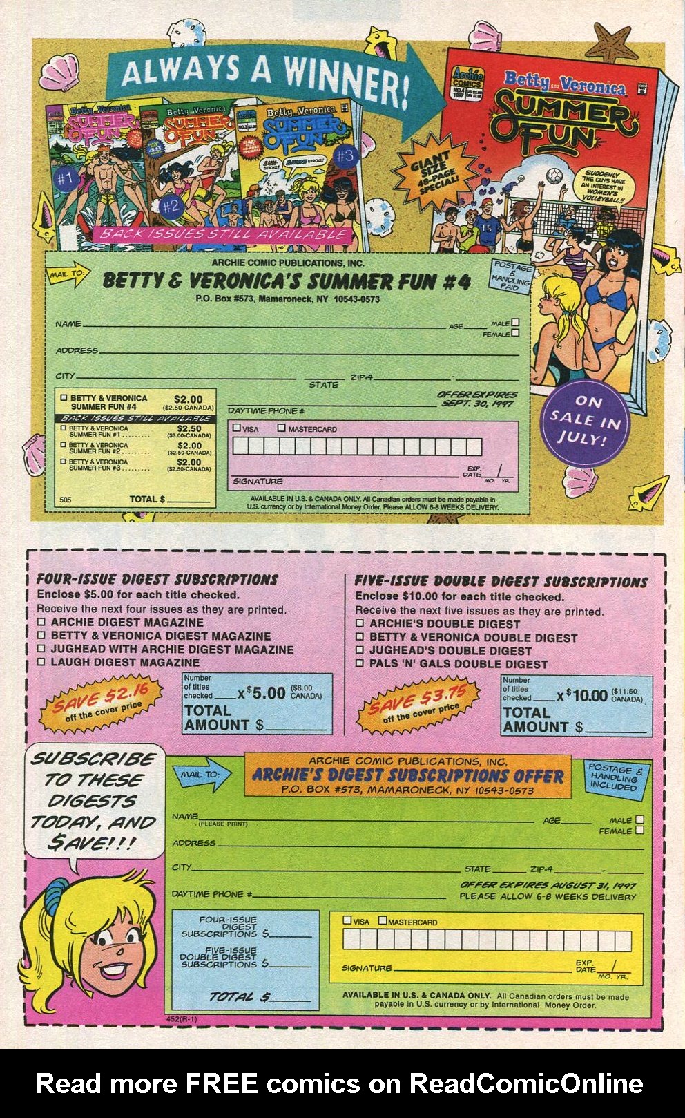 Read online Archie's Vacation Special comic -  Issue #5 - 42