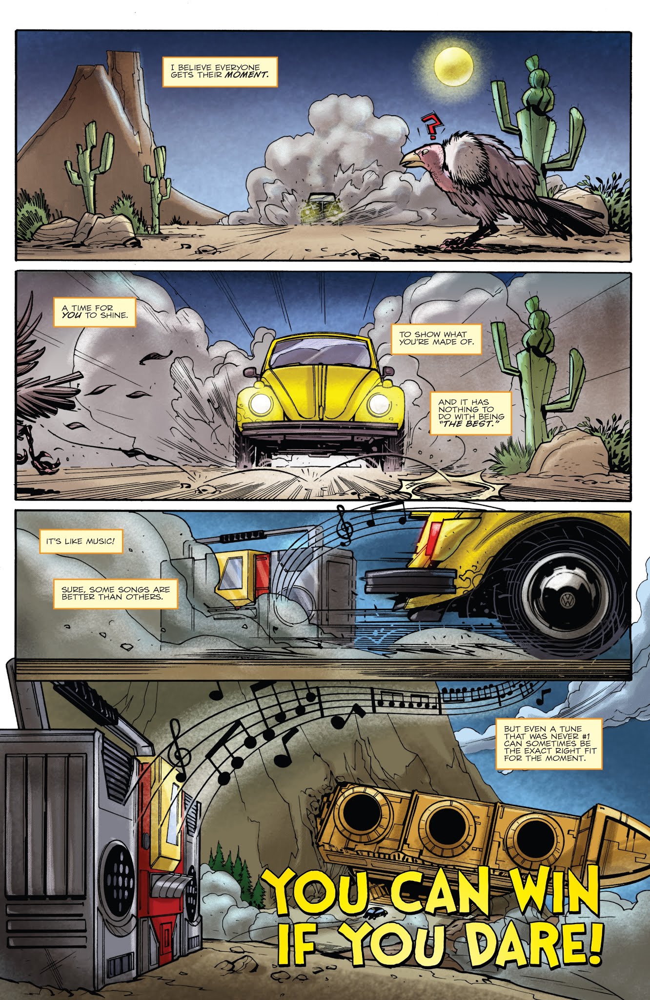 Read online Transformers: Bumblebee-Go For the Gold comic -  Issue # Full - 22