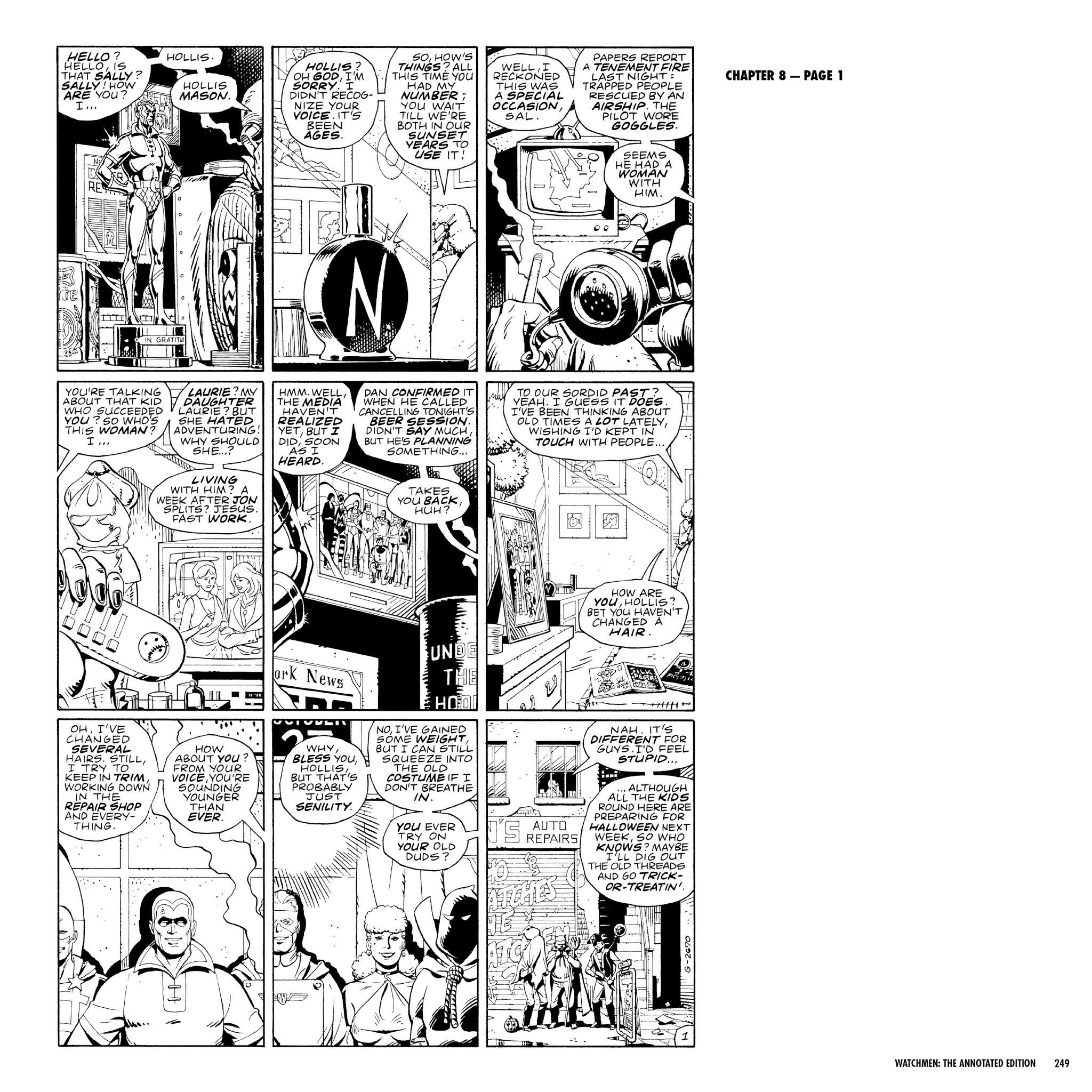 Read online Watchmen: The Annotated Edition comic -  Issue # TPB - 249