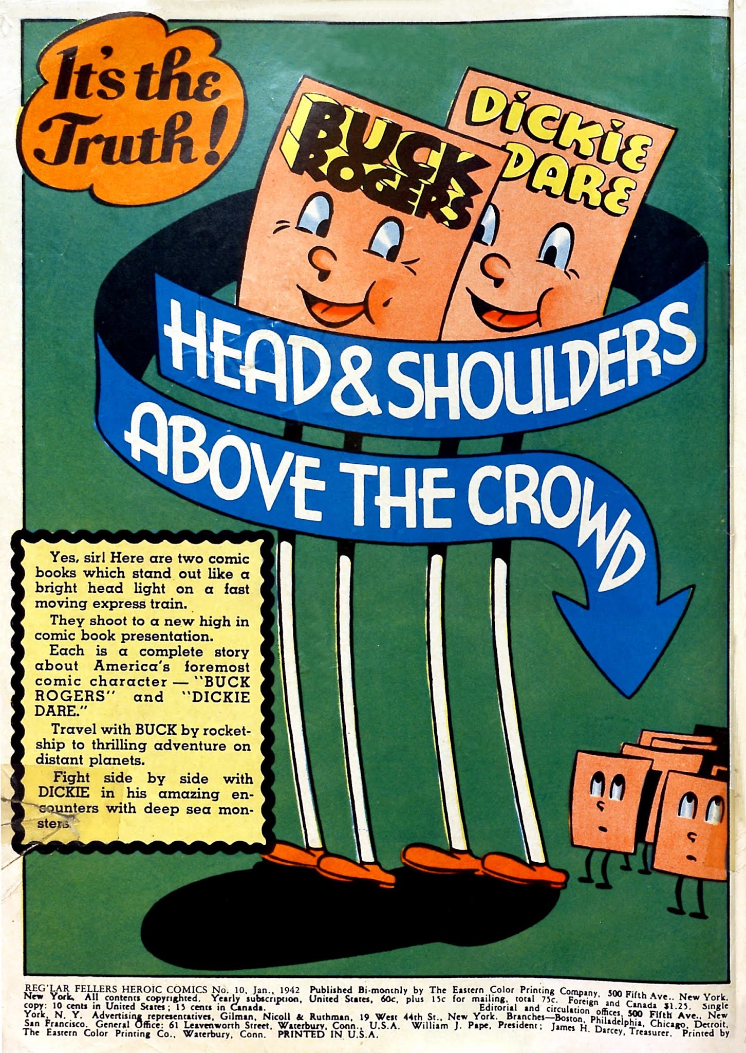 Read online Reg'lar Fellers Heroic Comics comic -  Issue #10 - 2