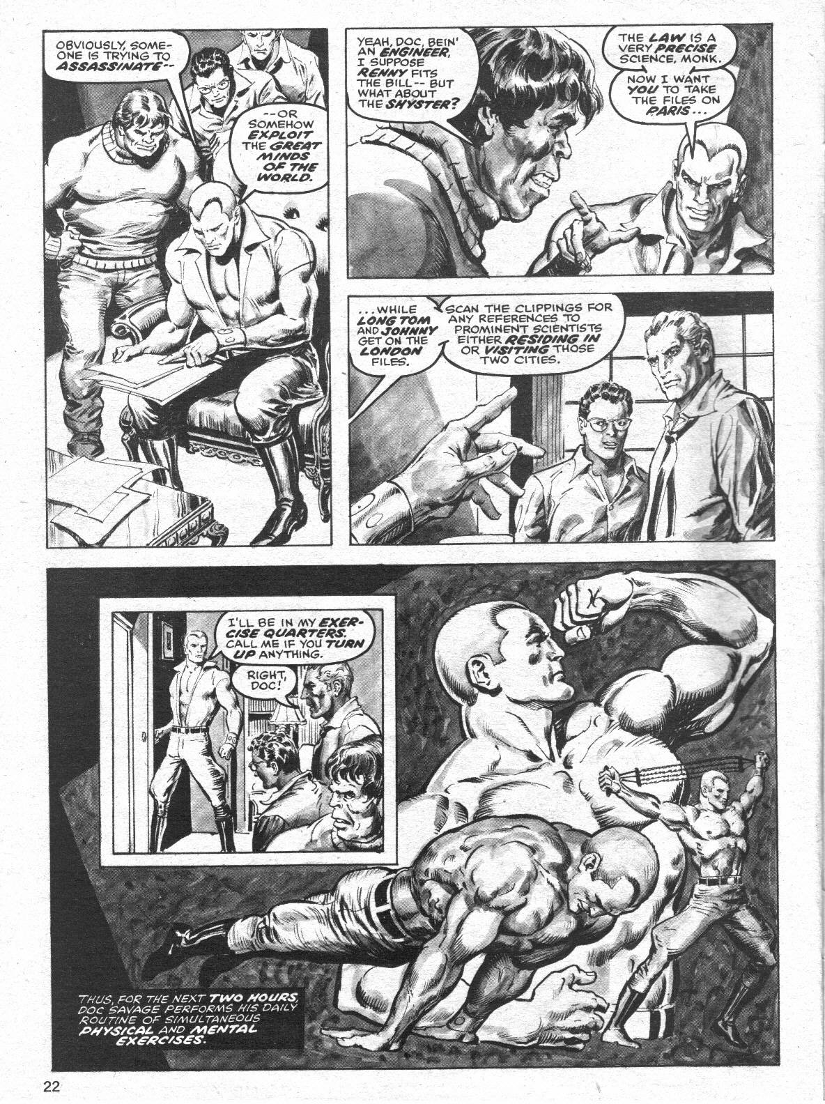 Read online Doc Savage (1975) comic -  Issue #8 - 22