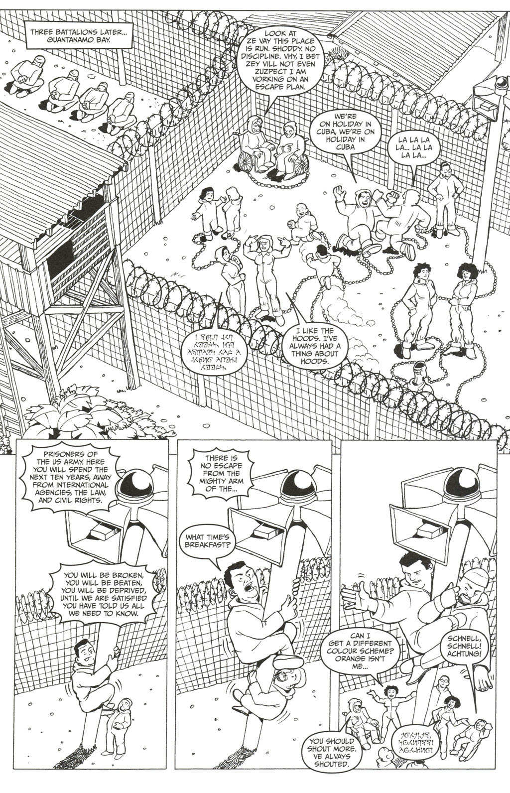 Read online Rich Johnston's Holed Up comic -  Issue #3 - 22