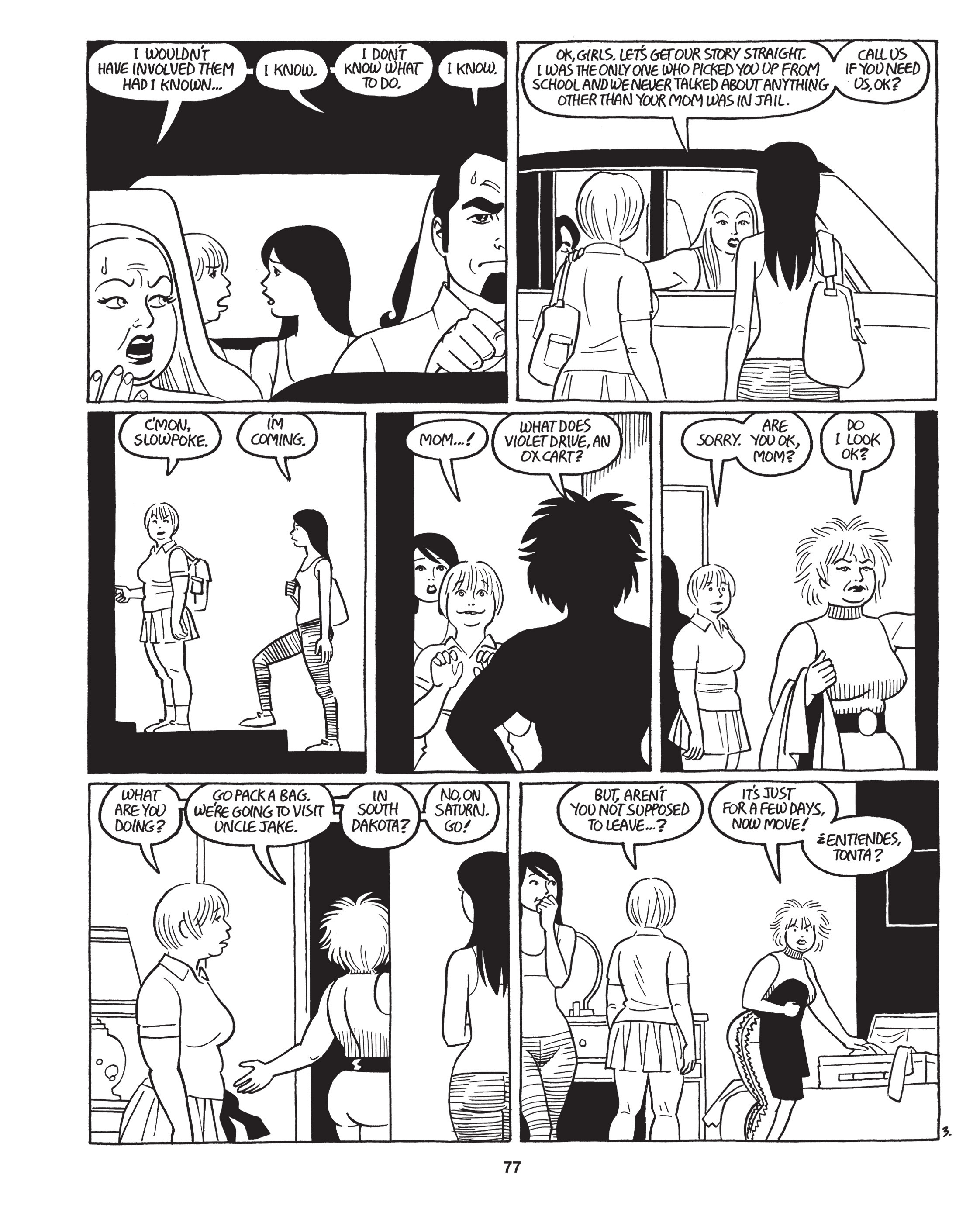 Read online Love and Rockets: New Stories comic -  Issue #6 - 79