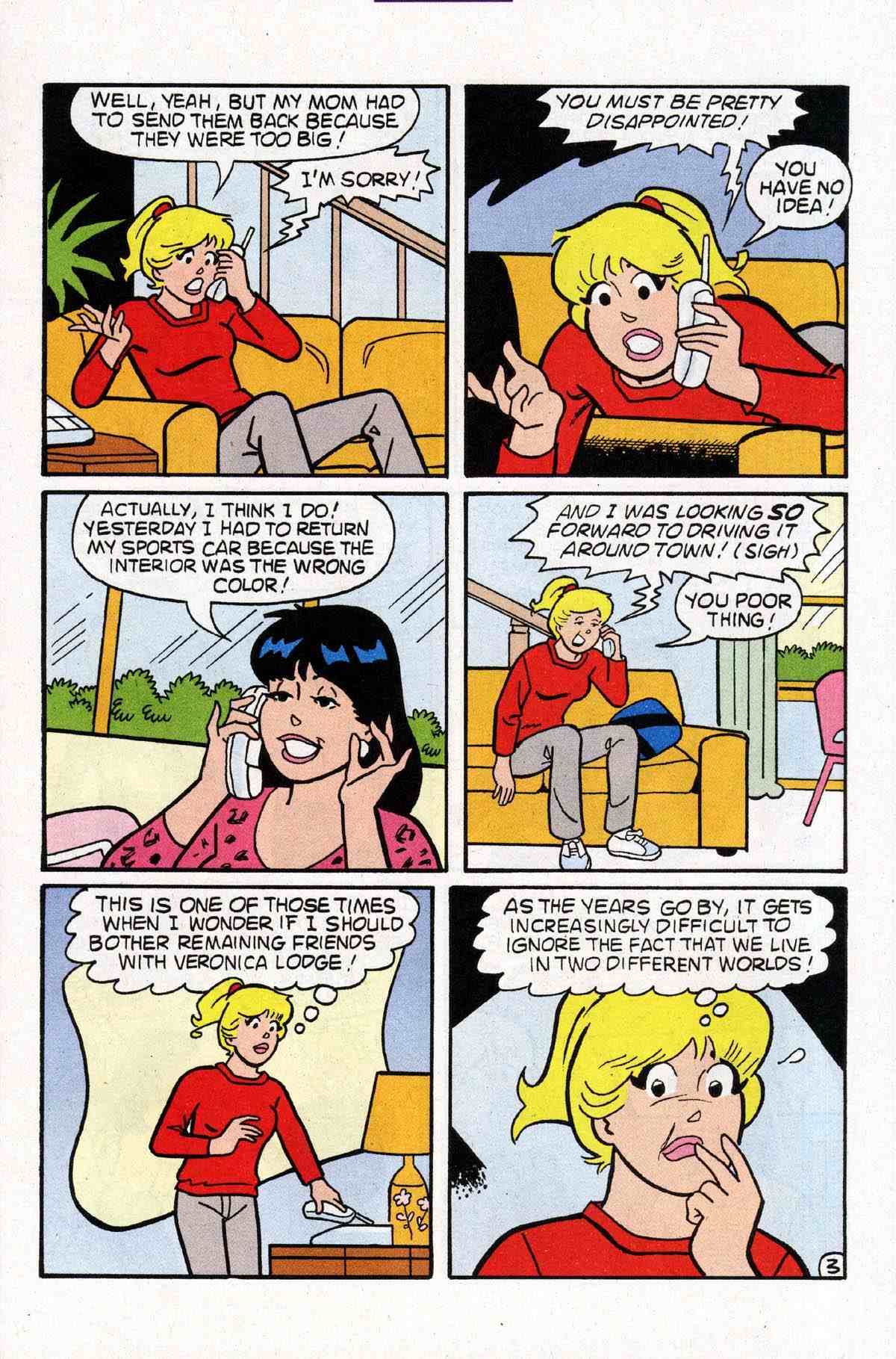Read online Archie's Girls Betty and Veronica comic -  Issue #184 - 4