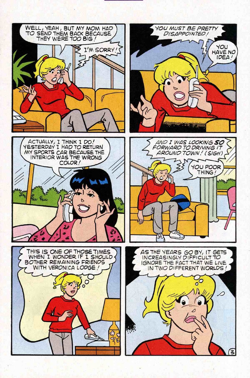 Archie's Girls Betty and Veronica issue 184 - Page 4