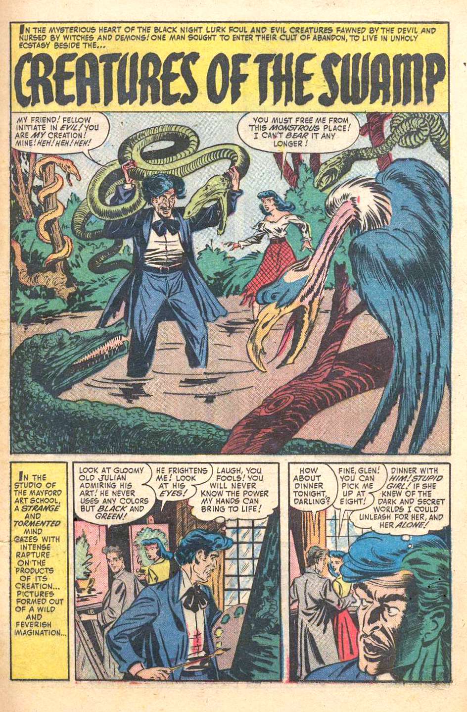 Read online Chamber of Chills (1951) comic -  Issue #2 - 12
