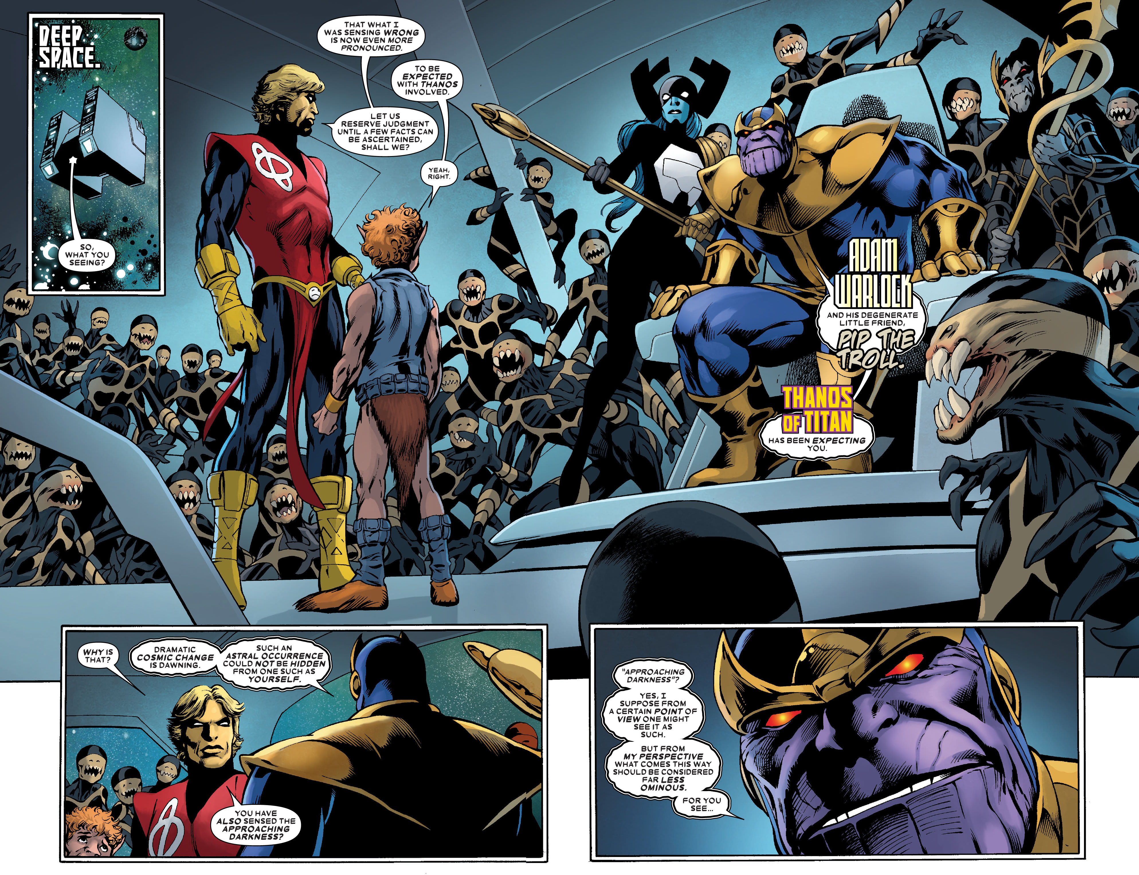 Read online Thanos: The Infinity Saga Omnibus comic -  Issue # TPB (Part 7) - 75