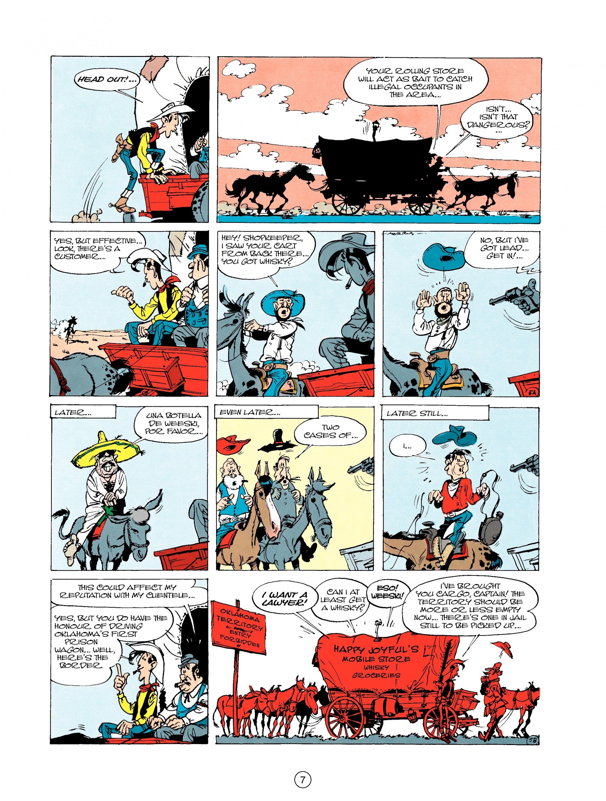 Read online A Lucky Luke Adventure comic -  Issue #20 - 7