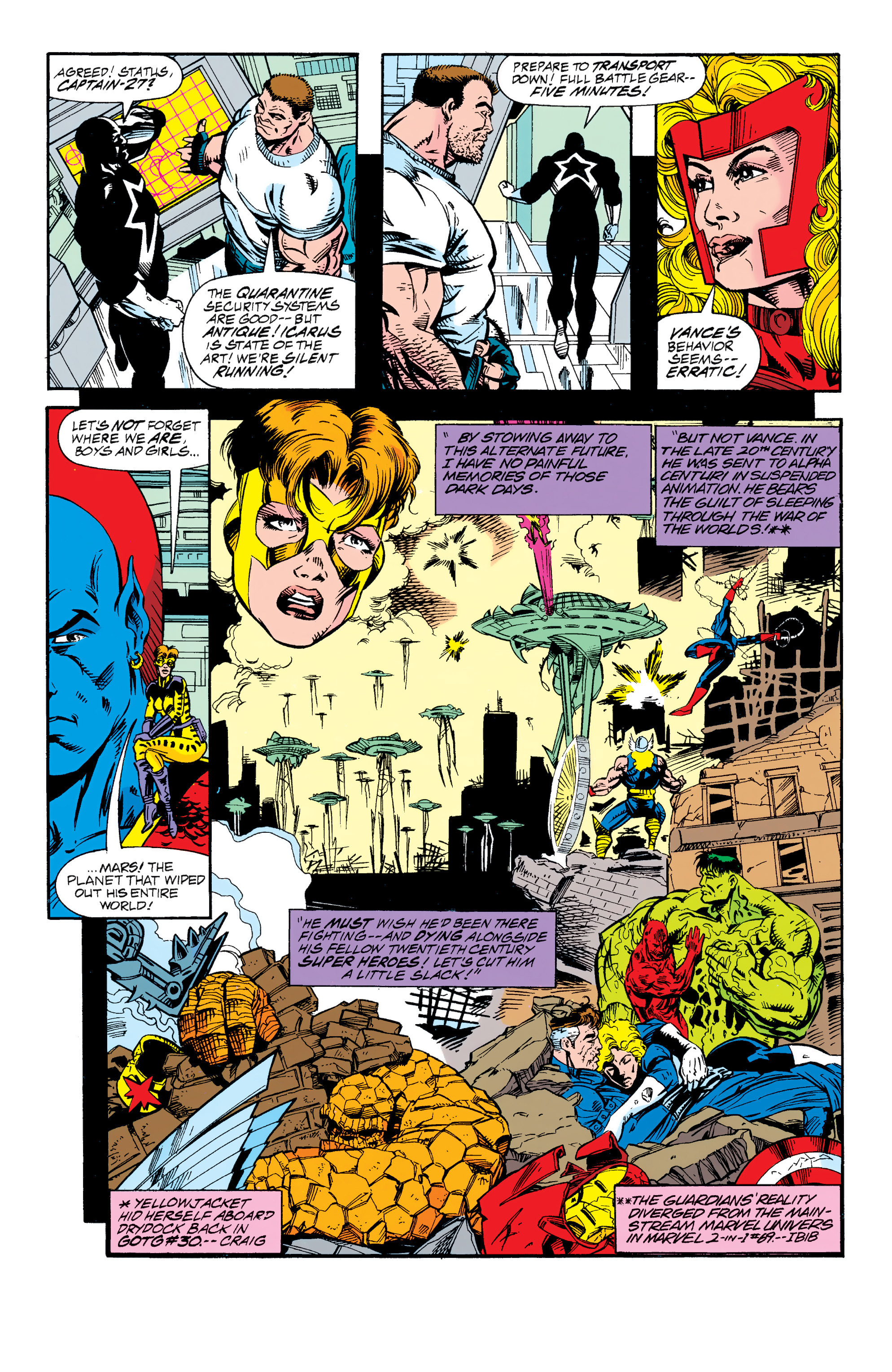 Read online Guardians of the Galaxy (1990) comic -  Issue # _TPB In The Year 3000 3 (Part 2) - 33