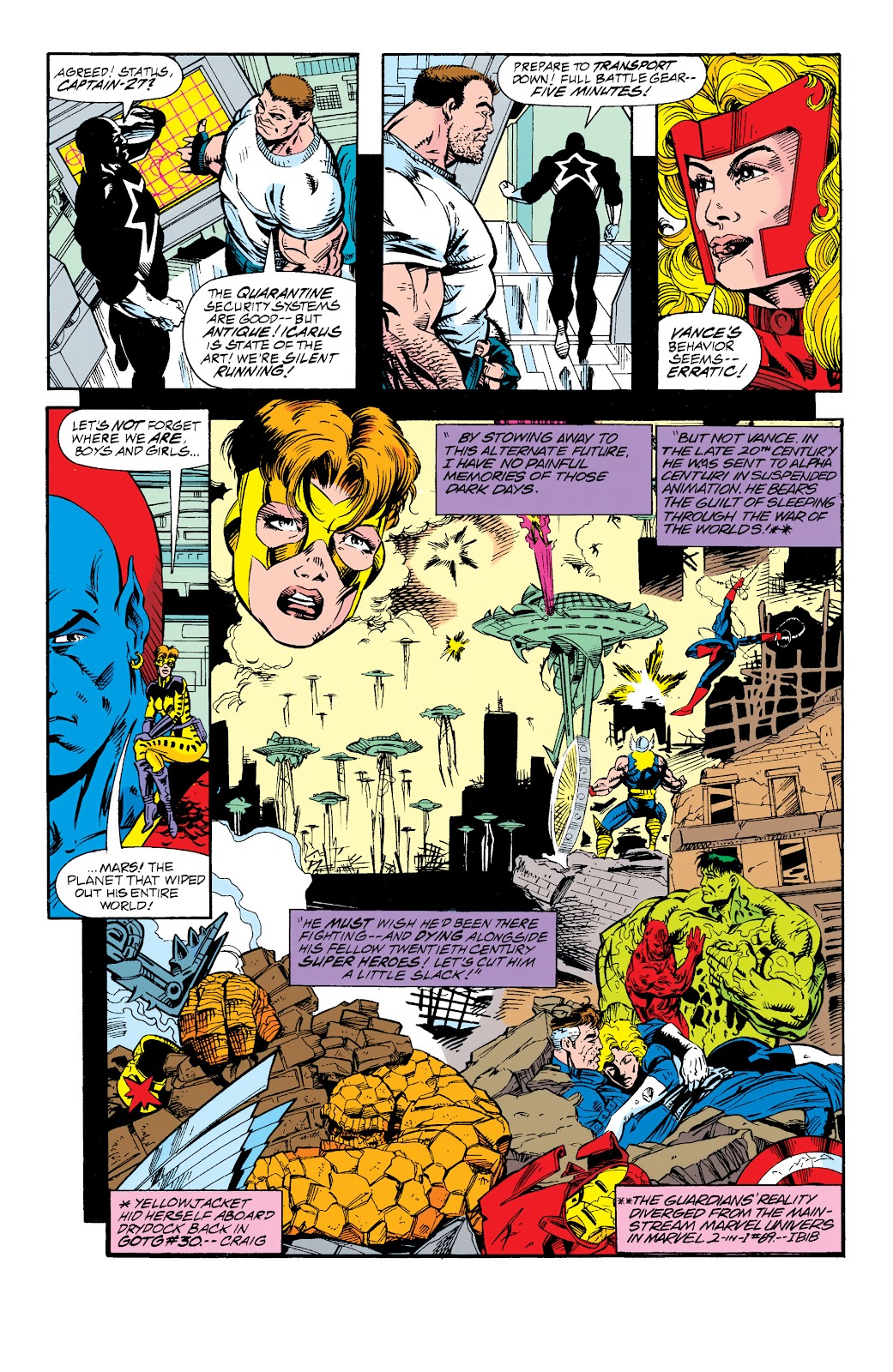 Guardians of the Galaxy (1990) issue TPB In The Year 3000 3 (Part 2) - Page 33