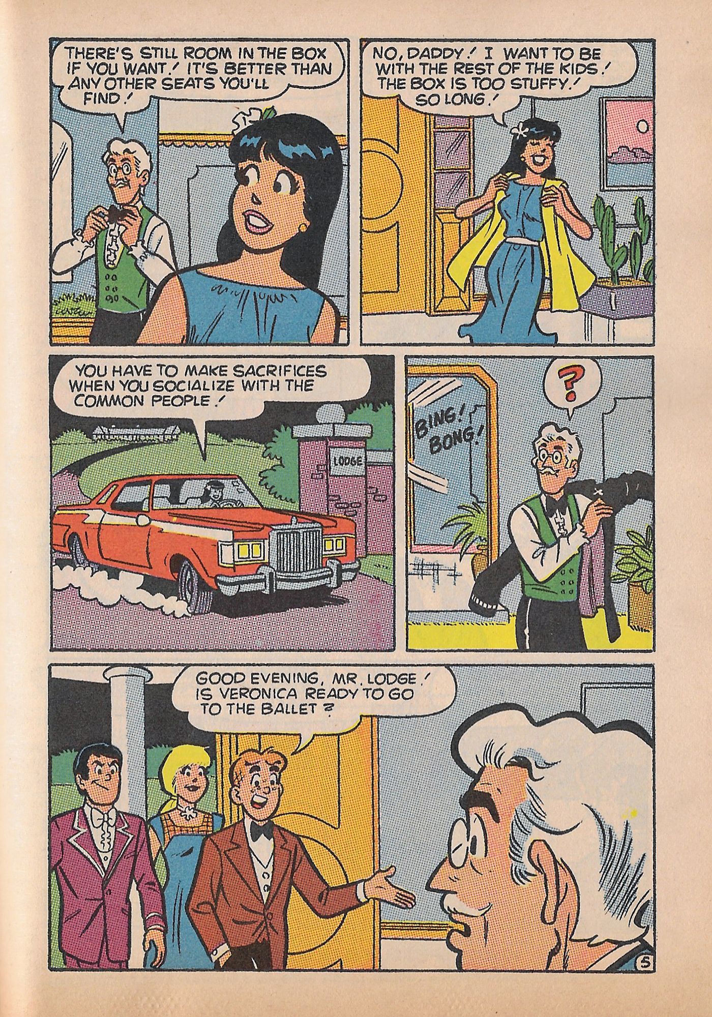 Read online Betty and Veronica Digest Magazine comic -  Issue #51 - 66