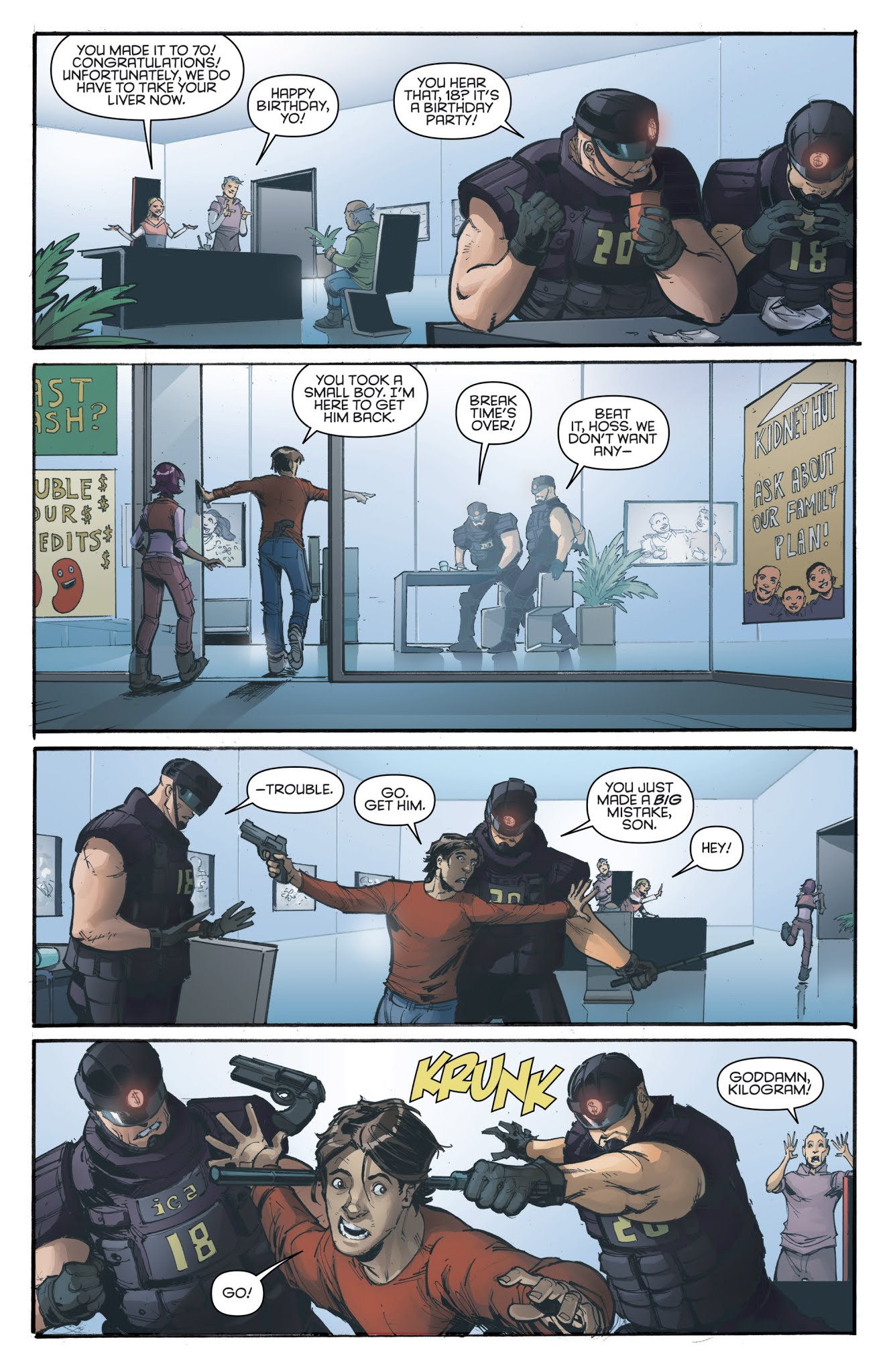 Read online Judge Dredd: Under Siege comic -  Issue #2 - 16