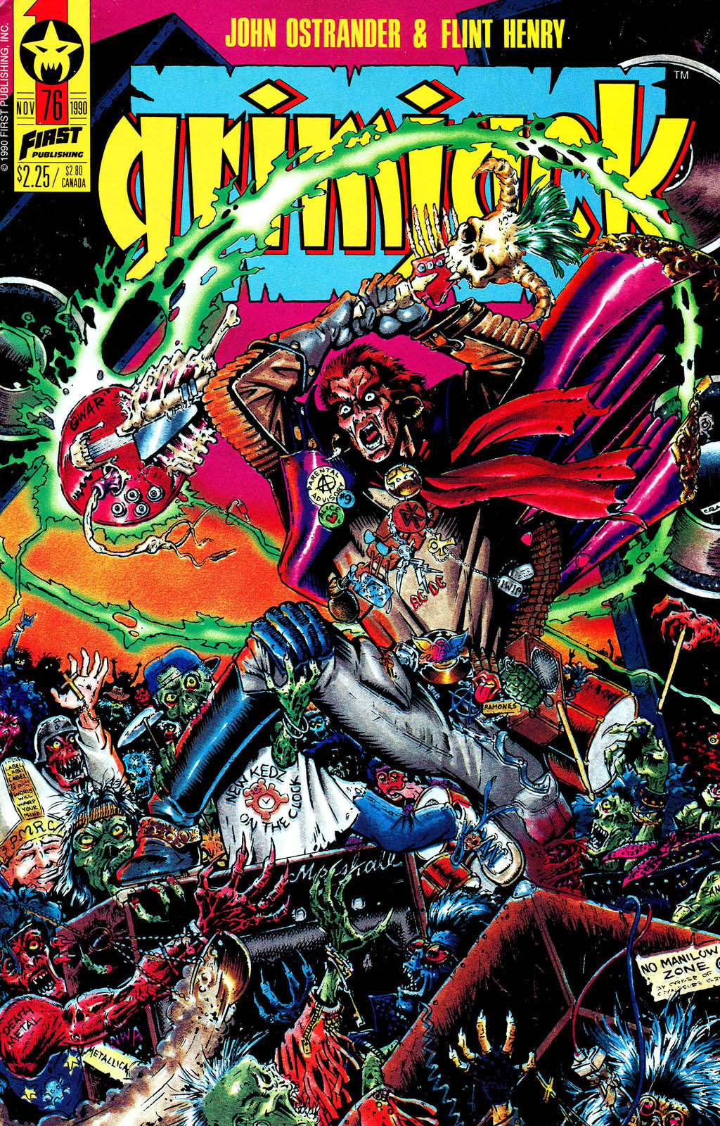 Read online Grimjack comic -  Issue #76 - 1