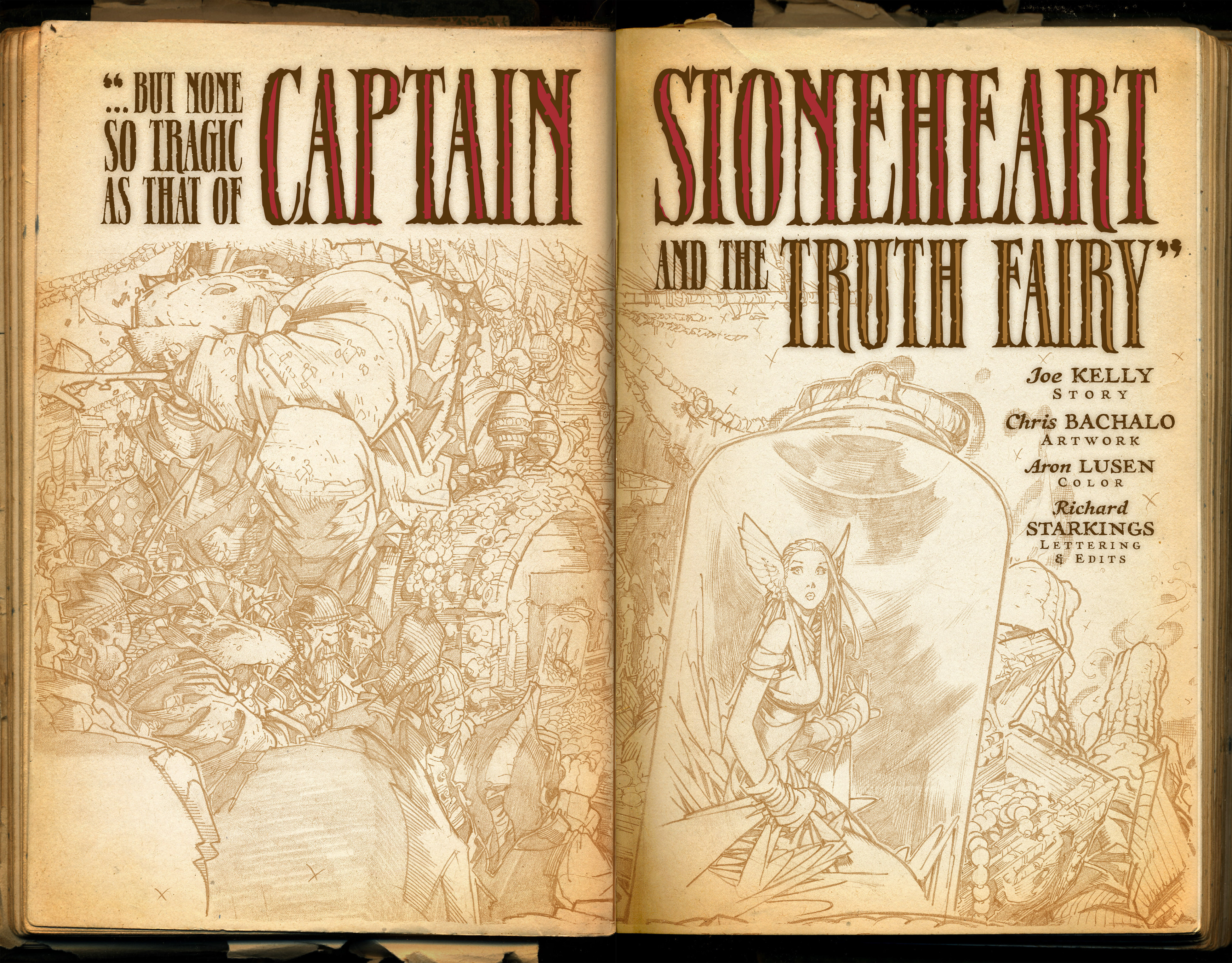Read online Elephantmen comic -  Issue # _TPB Captain Stoneheart and the Truth Fairy - 4