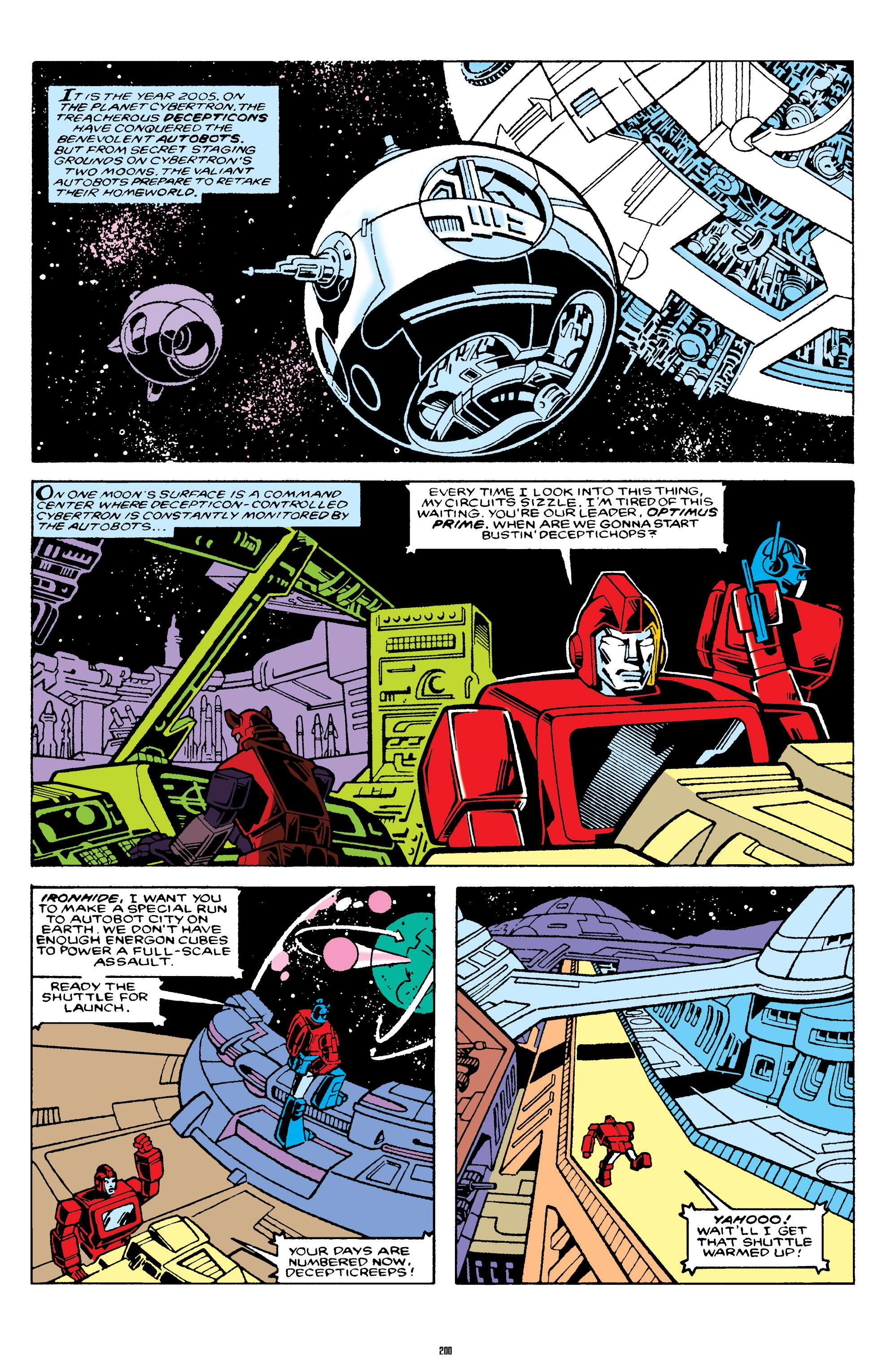 Read online The Transformers Classics comic -  Issue # TPB 7 - 199