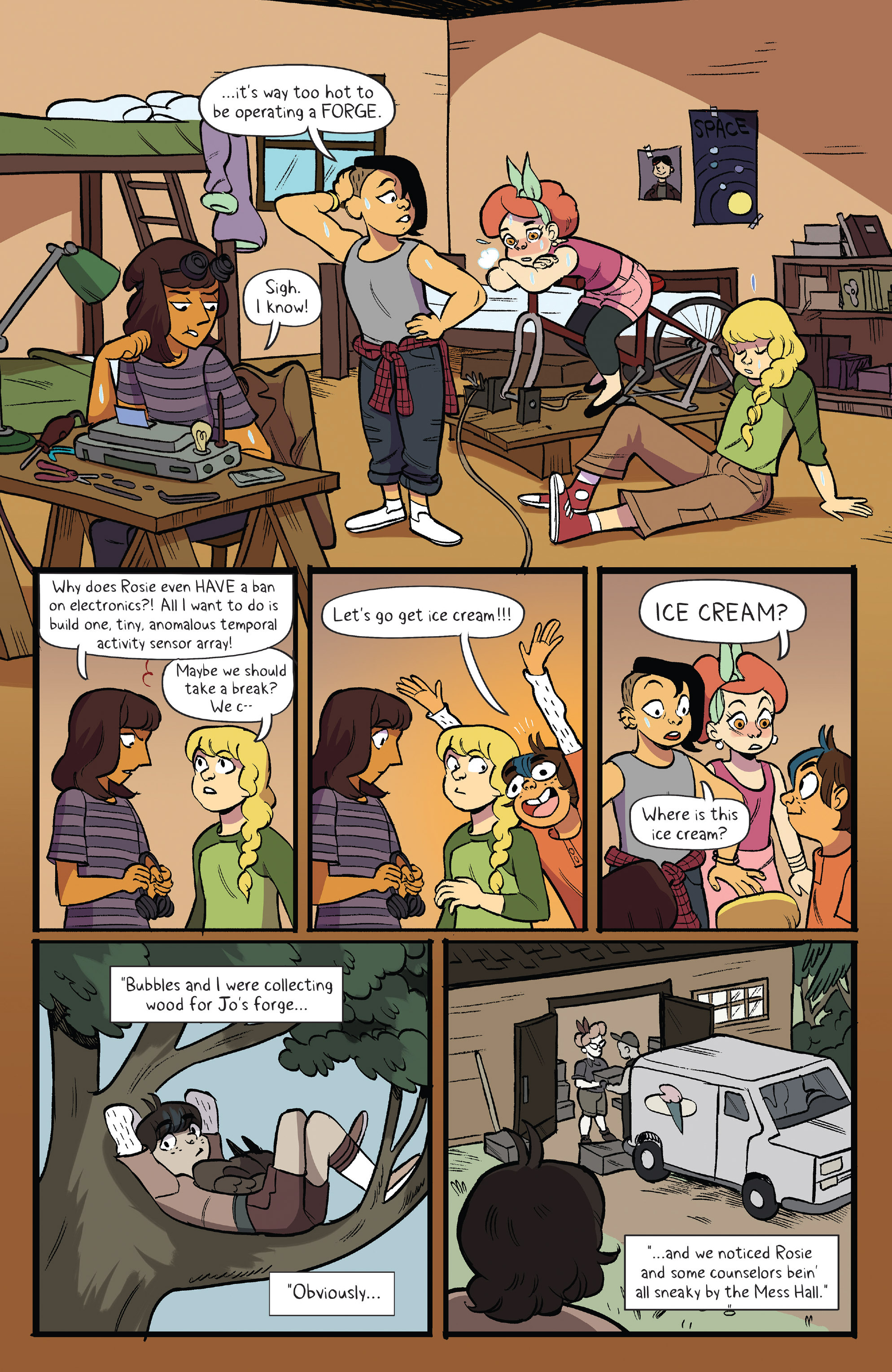 Read online Lumberjanes comic -  Issue #34 - 4