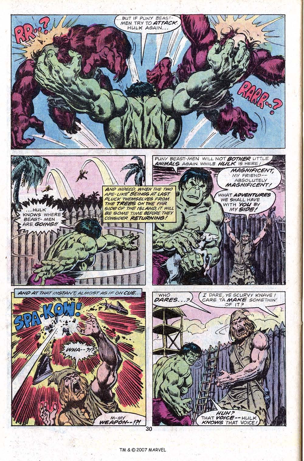 Read online The Incredible Hulk (1968) comic -  Issue #219 - 32