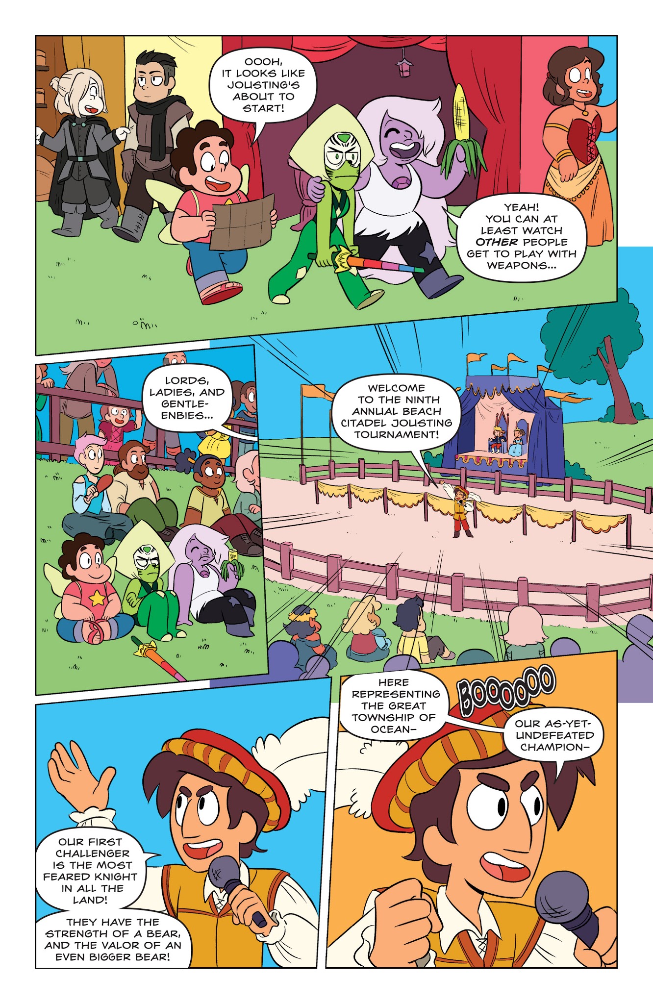 Read online Steven Universe Ongoing comic -  Issue #4 - 8