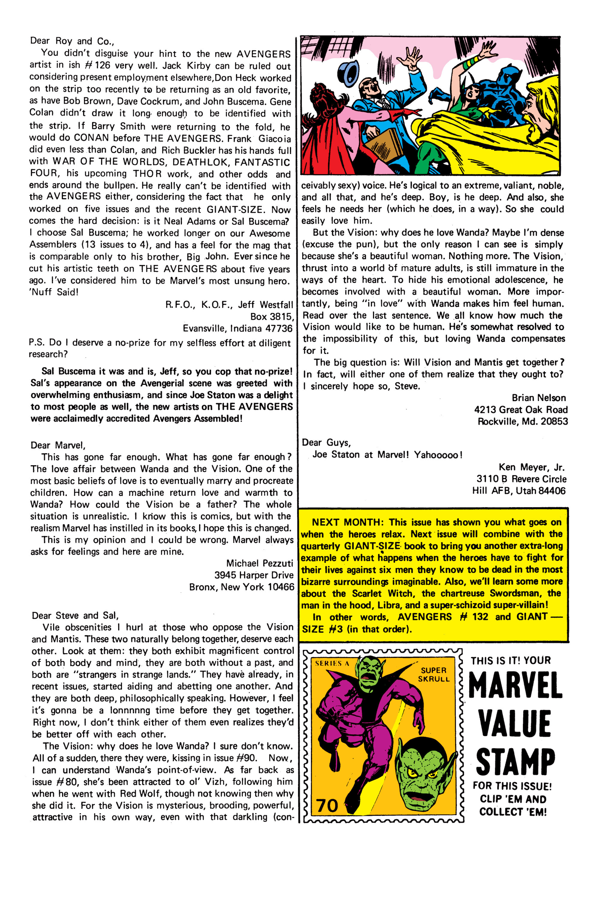 Read online The Avengers (1963) comic -  Issue #131 - 20