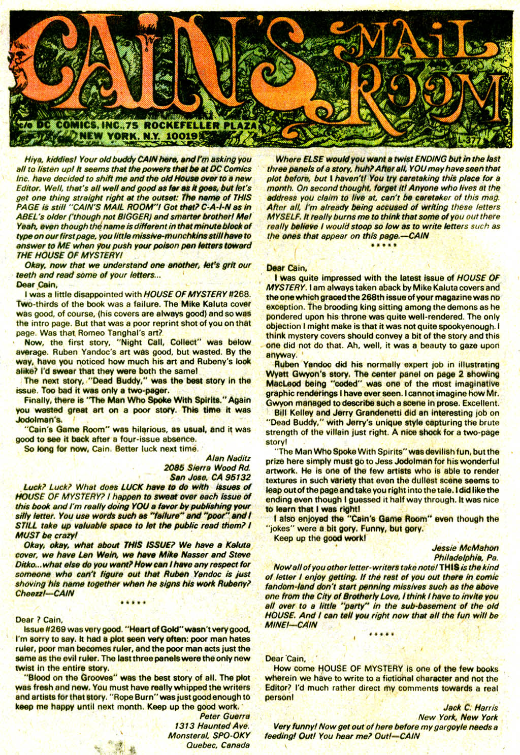 Read online House of Mystery (1951) comic -  Issue #276 - 21