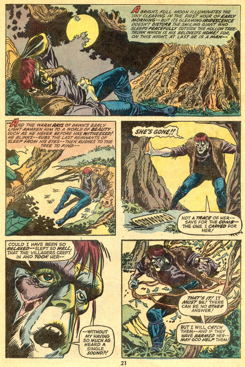 Read online Frankenstein (1973) comic -  Issue #5 - 16