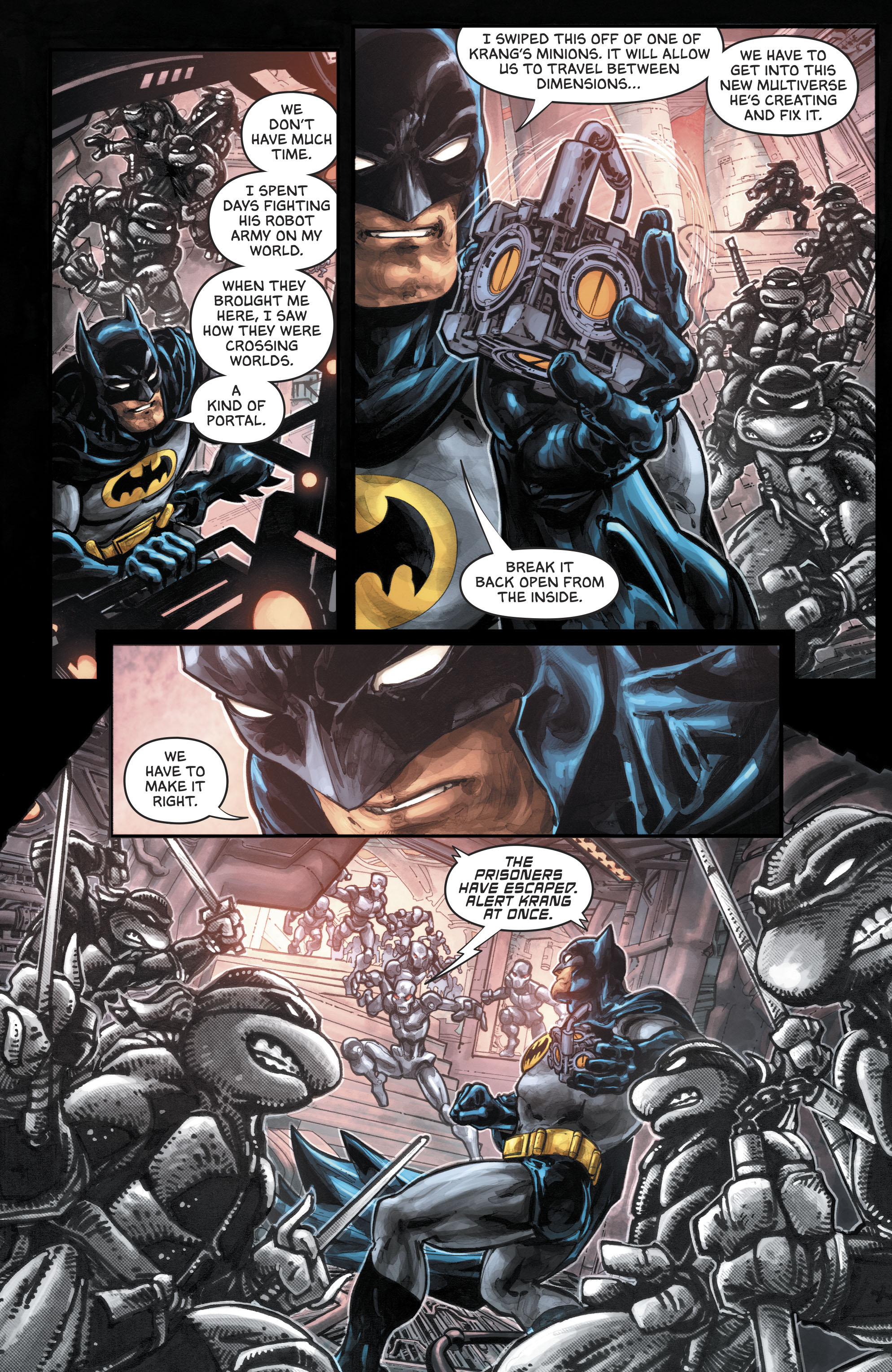 Read online Batman/Teenage Mutant Ninja Turtles III comic -  Issue #2 - 17