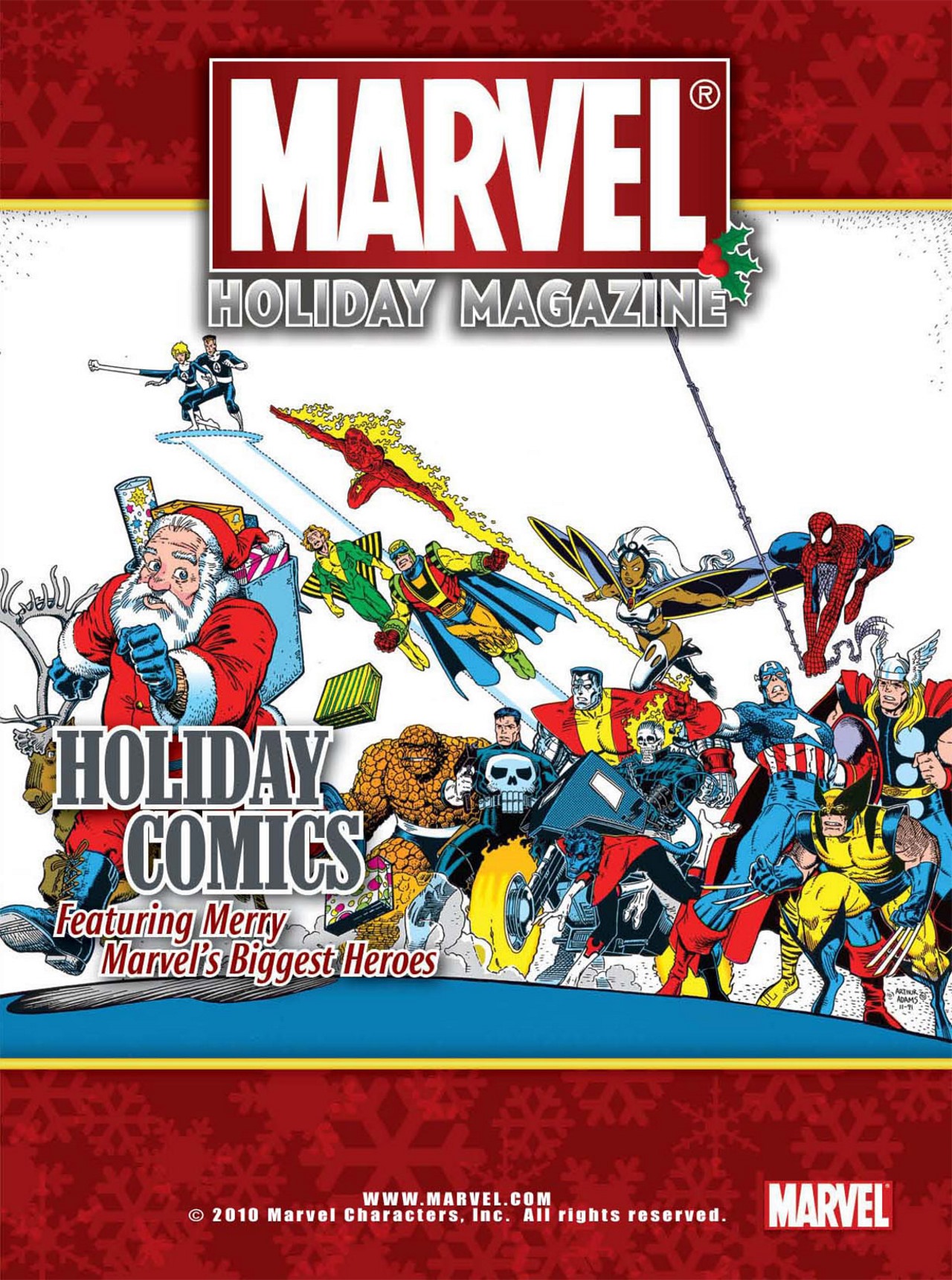 Read online Marvel Holiday Magazine 2010 comic -  Issue #4 - 1