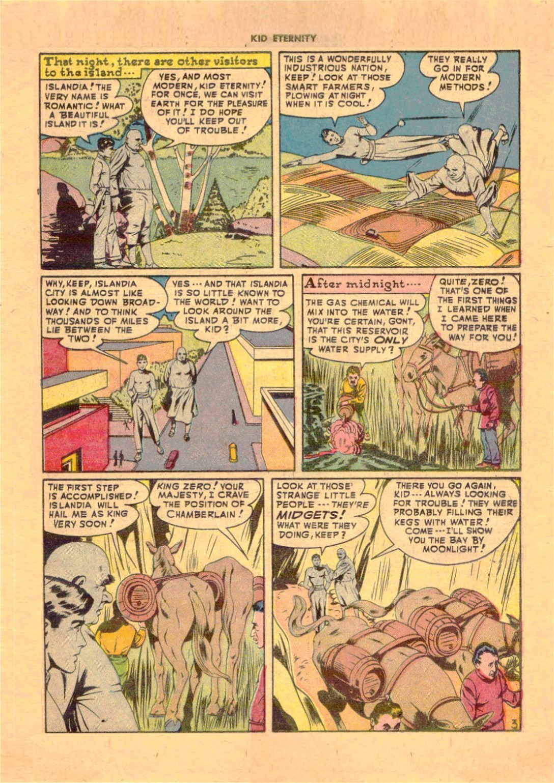 Read online Kid Eternity (1946) comic -  Issue #8 - 17