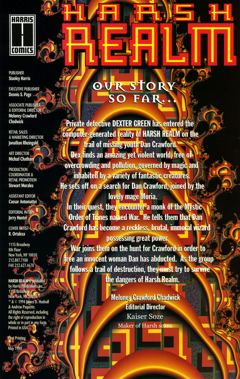 Read online Harsh Realm comic -  Issue #4 - 2