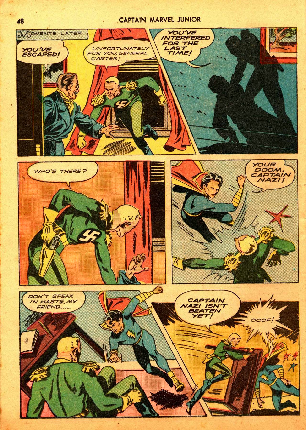 Read online Captain Marvel, Jr. comic -  Issue #108 - 50