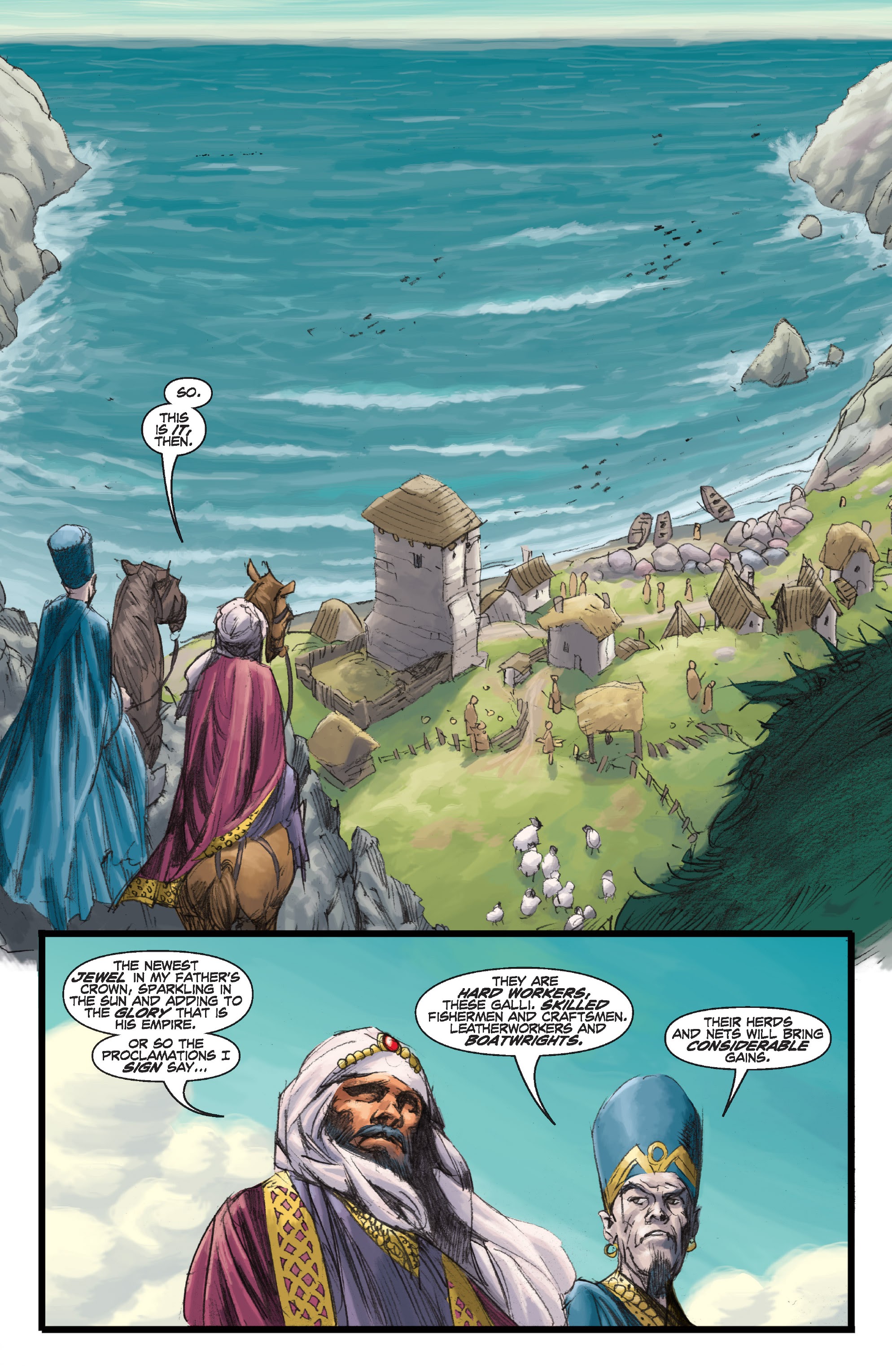 Read online Conan Chronicles Epic Collection comic -  Issue # TPB The Heart of Yag-Kosha (Part 1) - 93