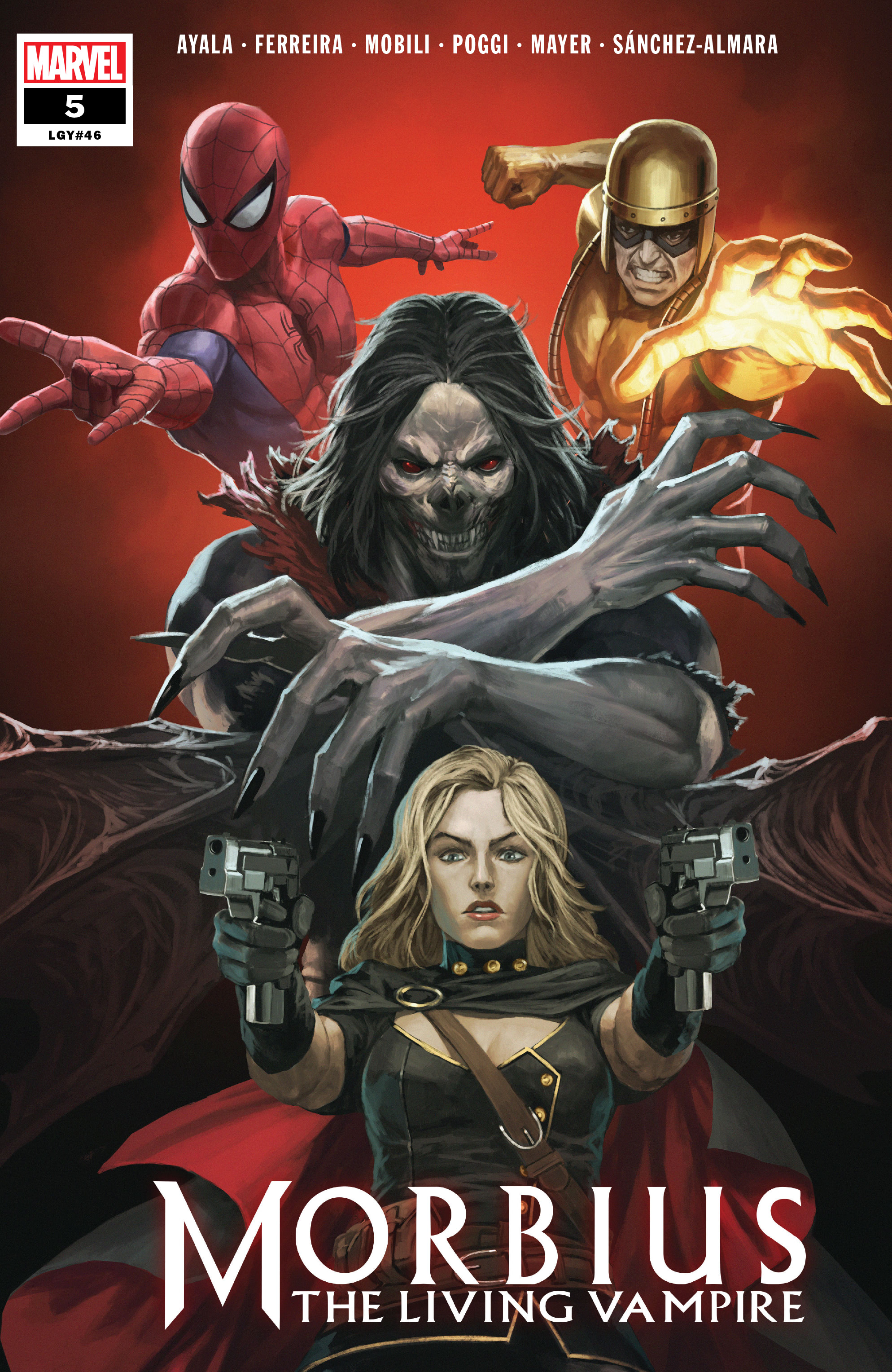 Read online Morbius comic -  Issue #5 - 1