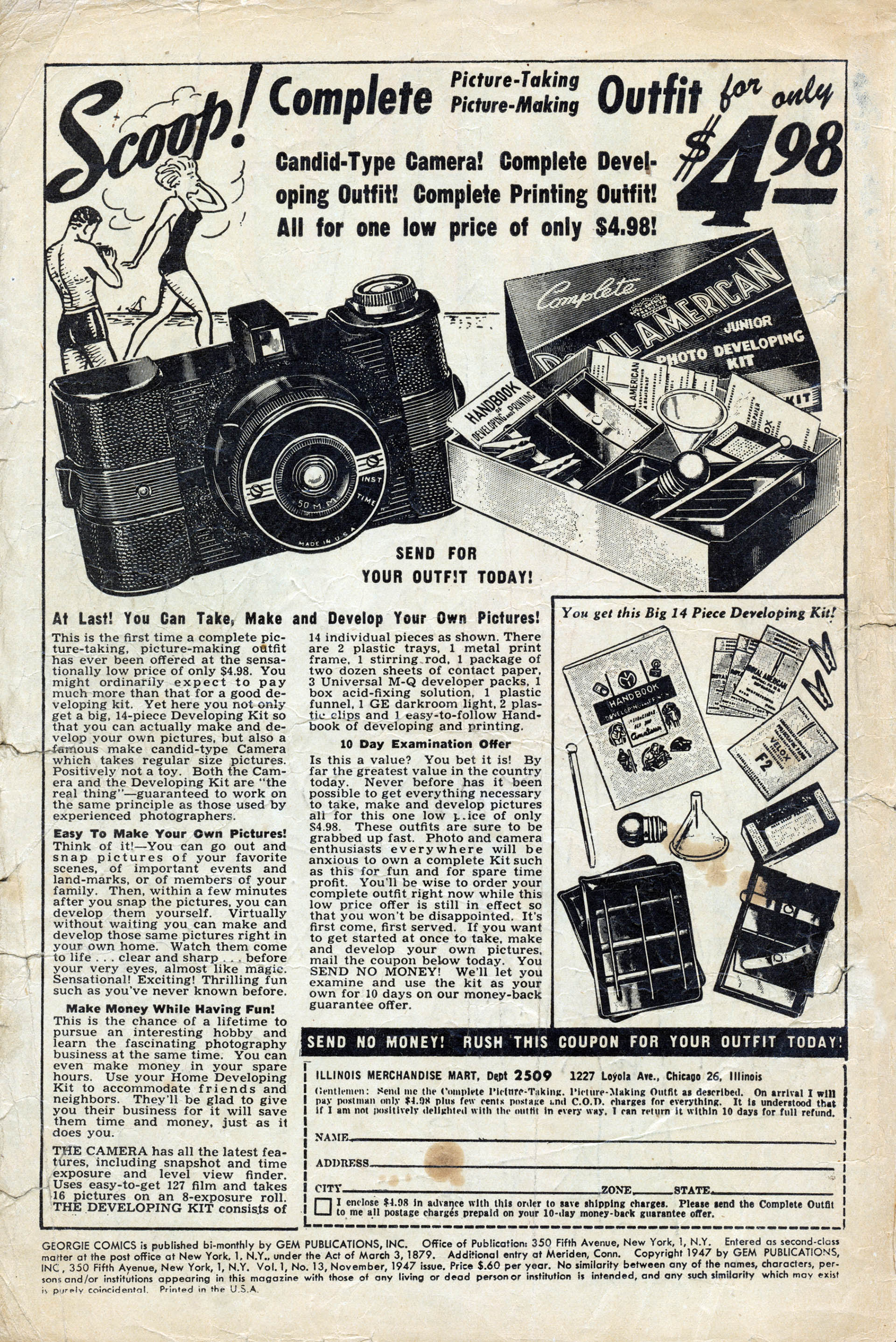 Read online Georgie Comics (1945) comic -  Issue #13 - 2