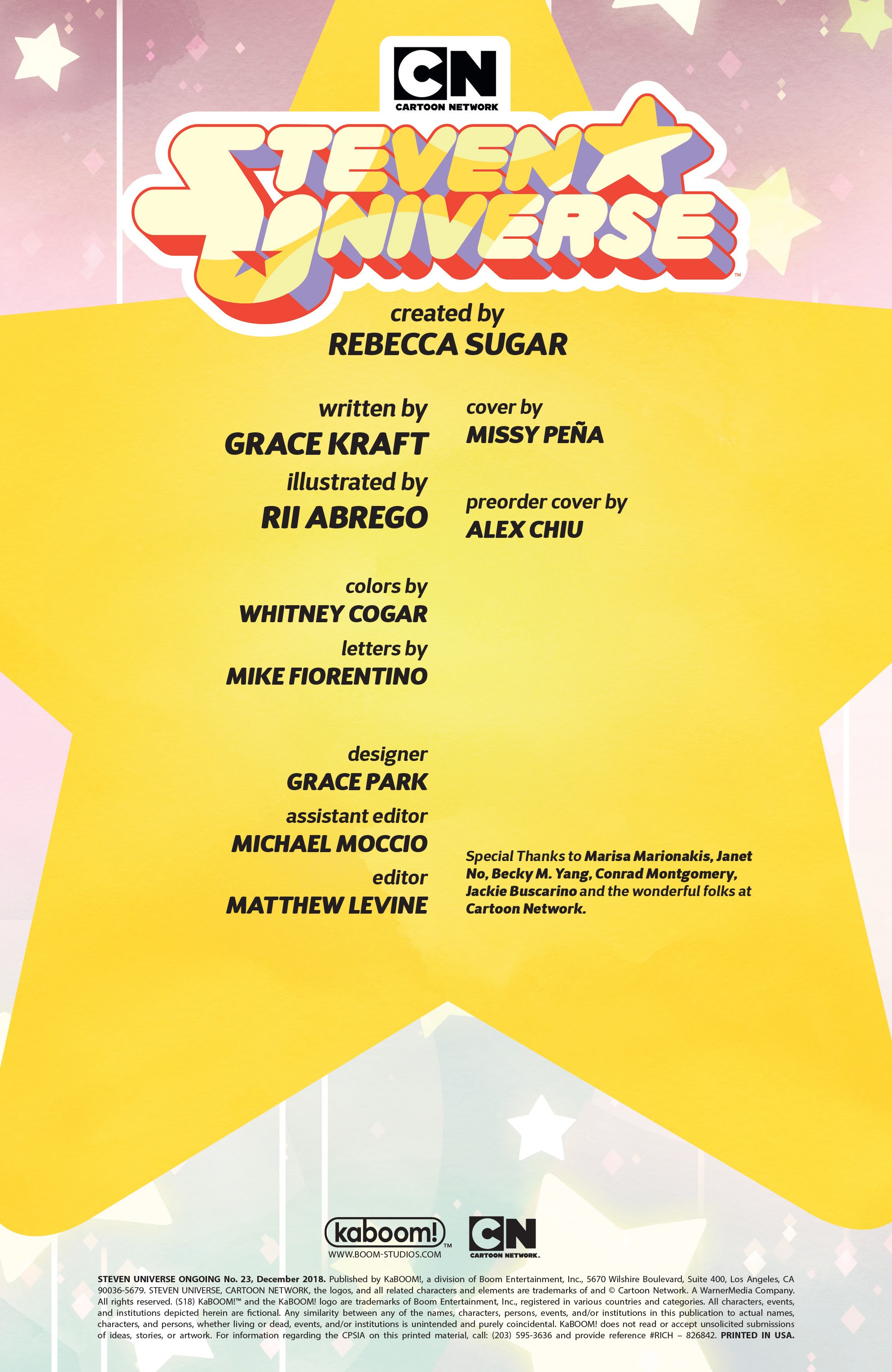 Read online Steven Universe Ongoing comic -  Issue #23 - 2