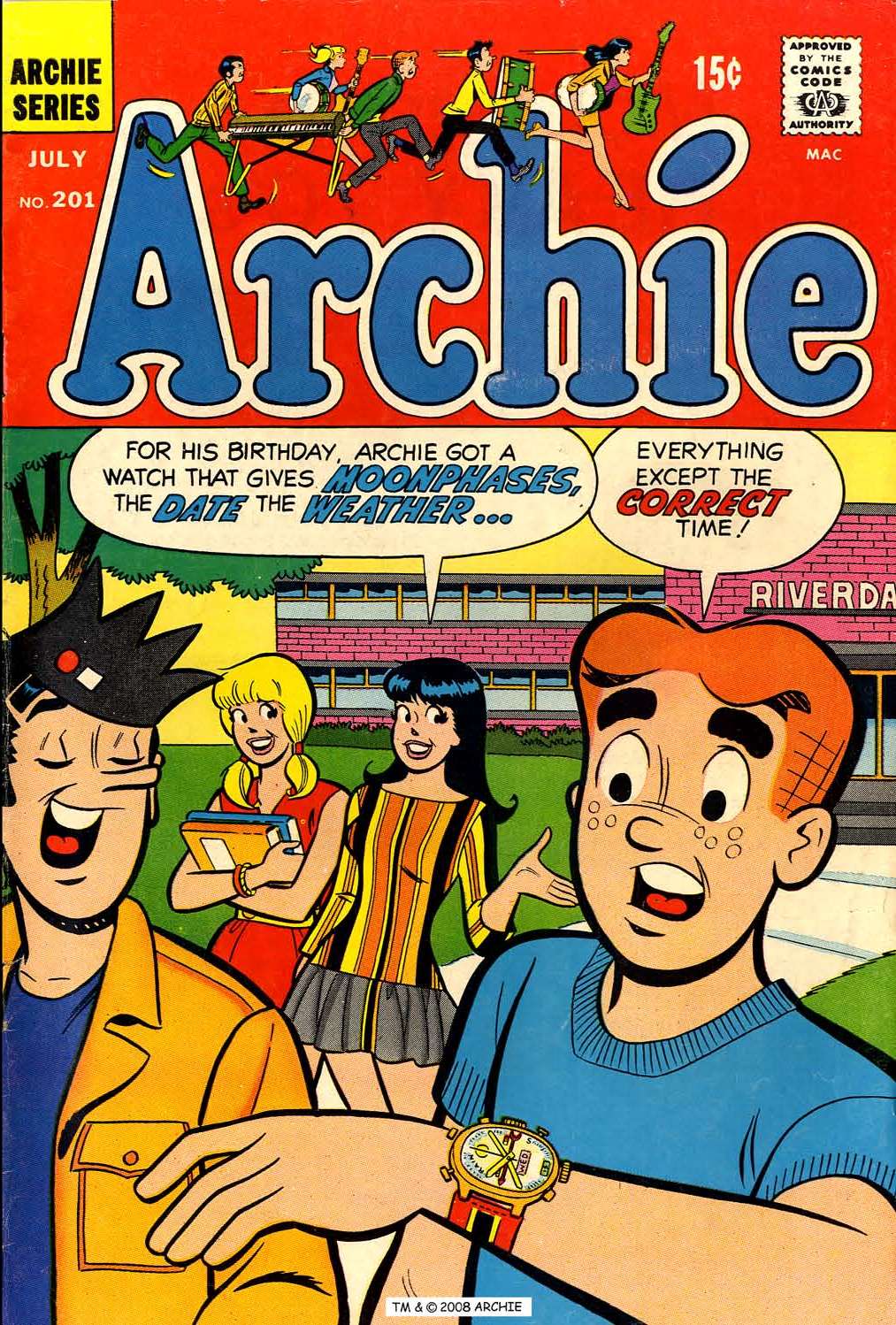 Read online Archie (1960) comic -  Issue #201 - 1
