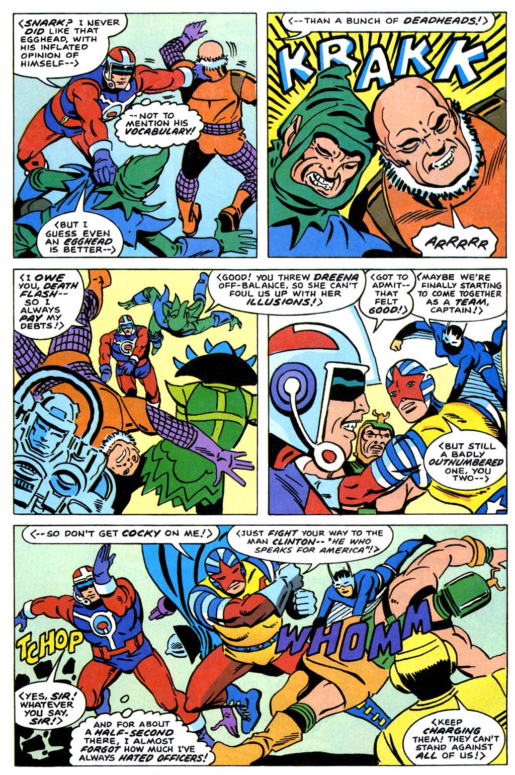Read online Jack Kirby's Secret City Saga comic -  Issue #4 - 7