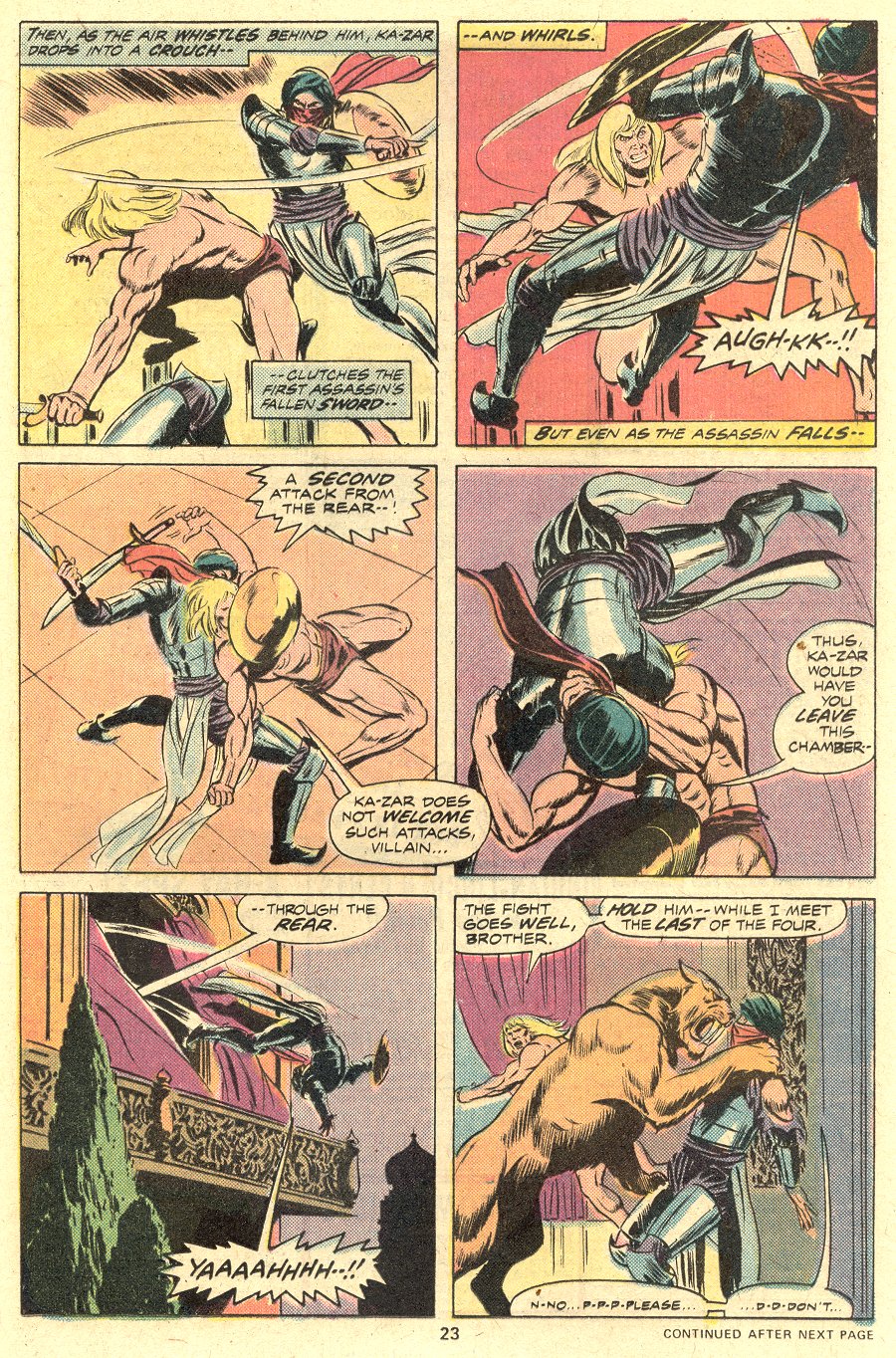 Read online Ka-Zar comic -  Issue #10 - 16