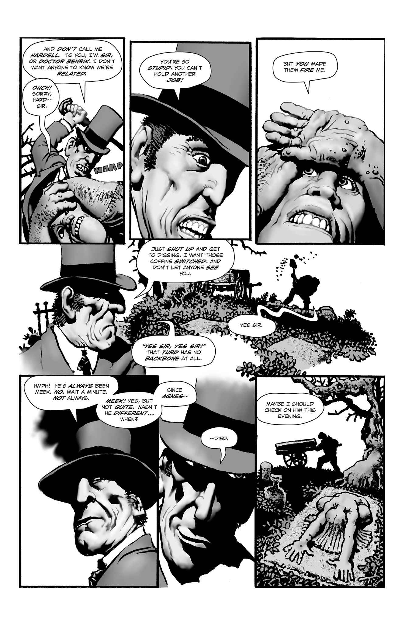 Read online Shadows on the Grave comic -  Issue #7 - 12
