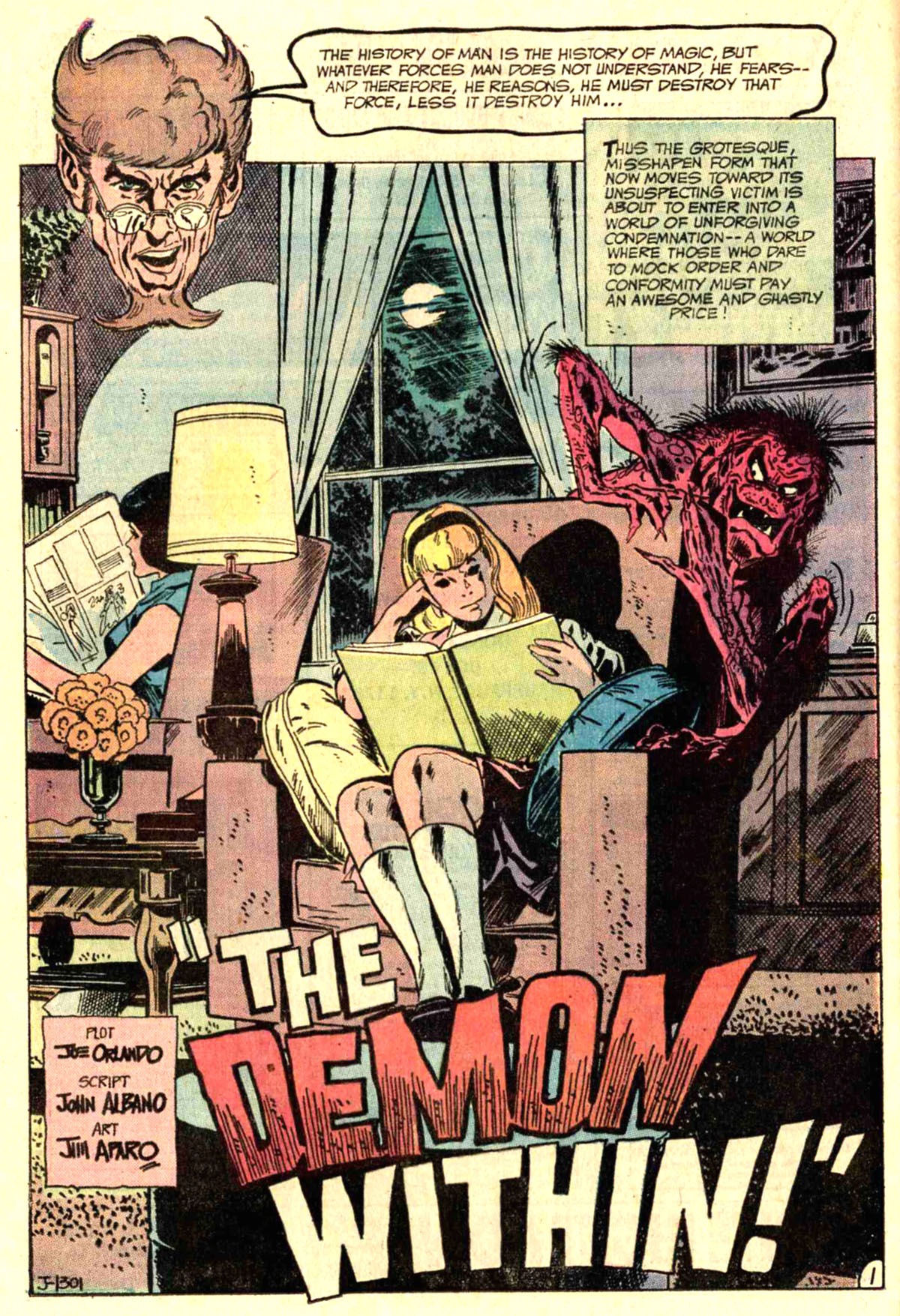 Read online House of Mystery (1951) comic -  Issue #201 - 34