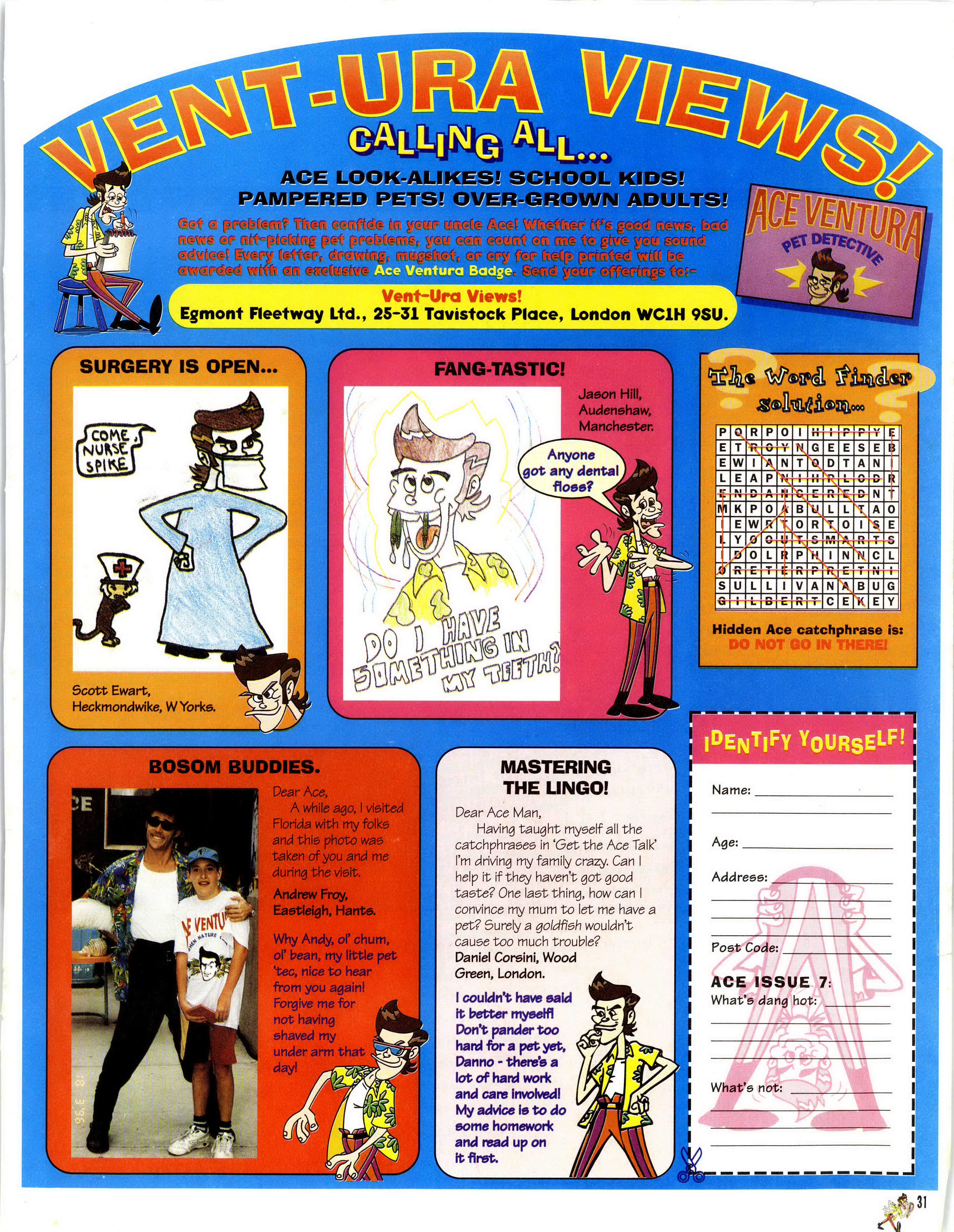 Read online Ace Ventura Pet Detective comic -  Issue #7 - 31